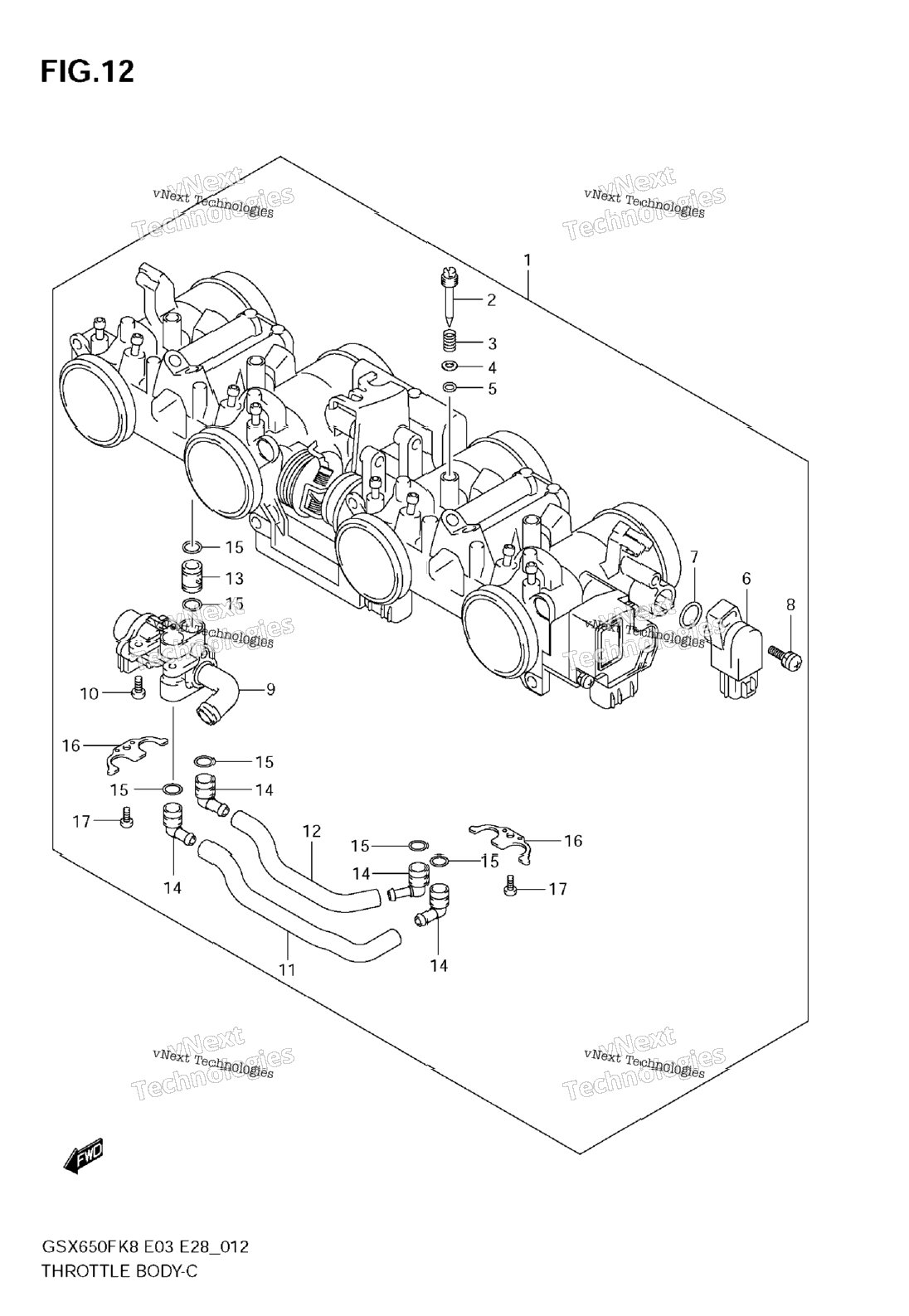Нажмите для увеличения Throttle Body