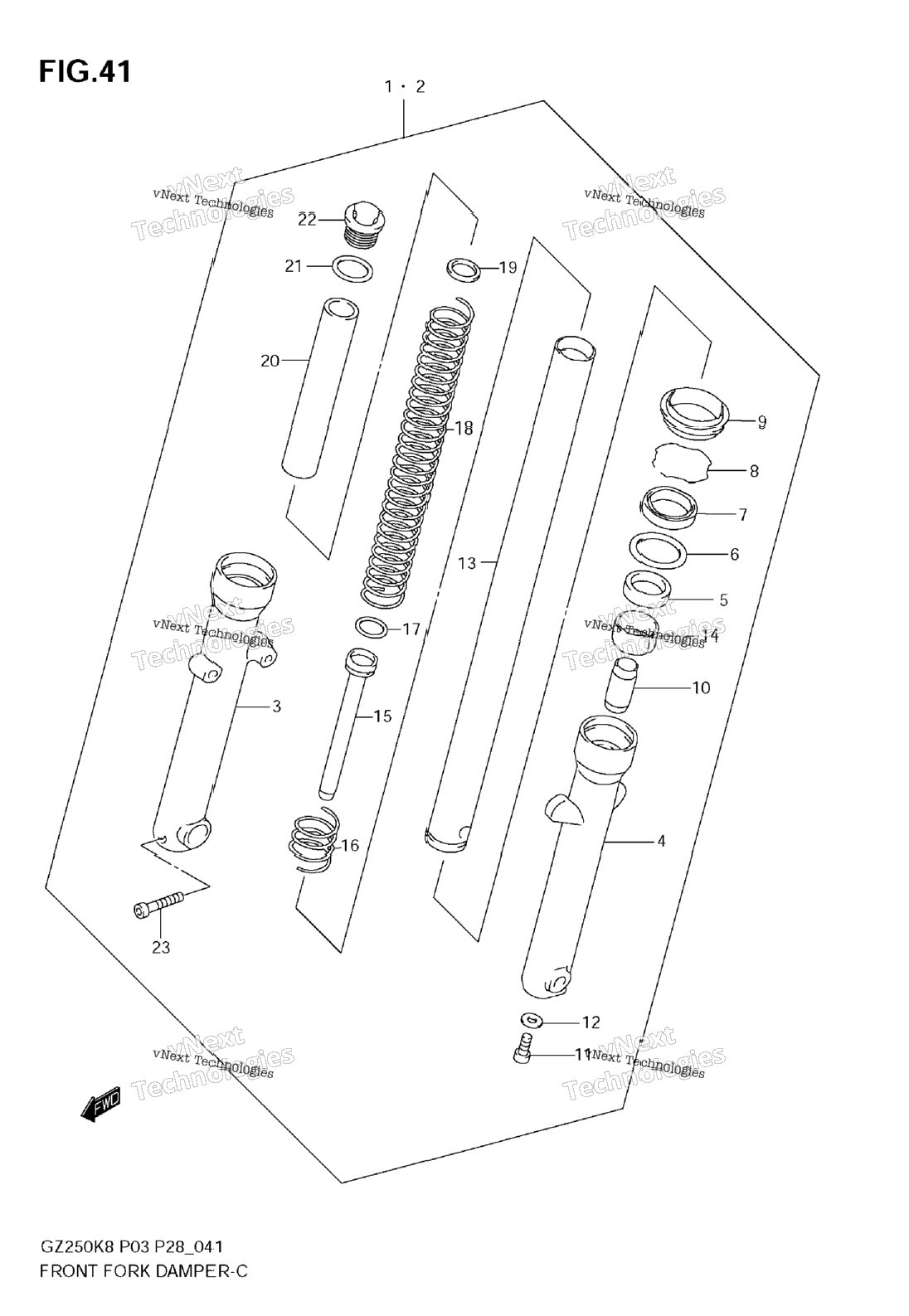 Front Fork Damper