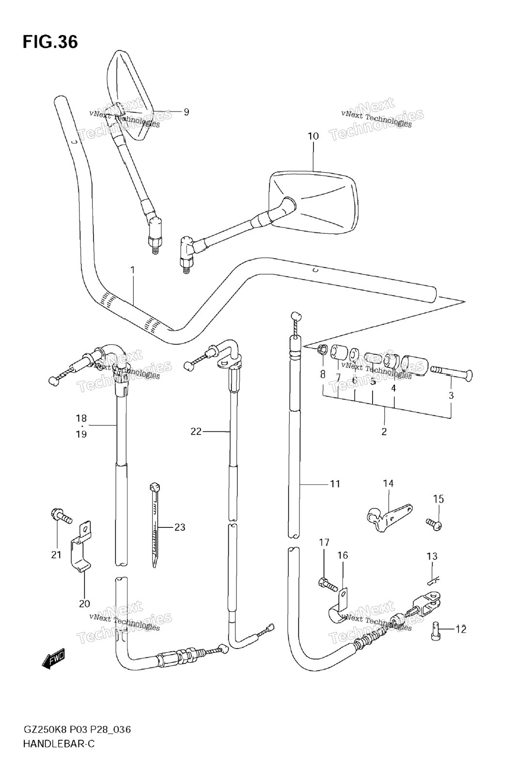 Нажмите для увеличения Handlebar