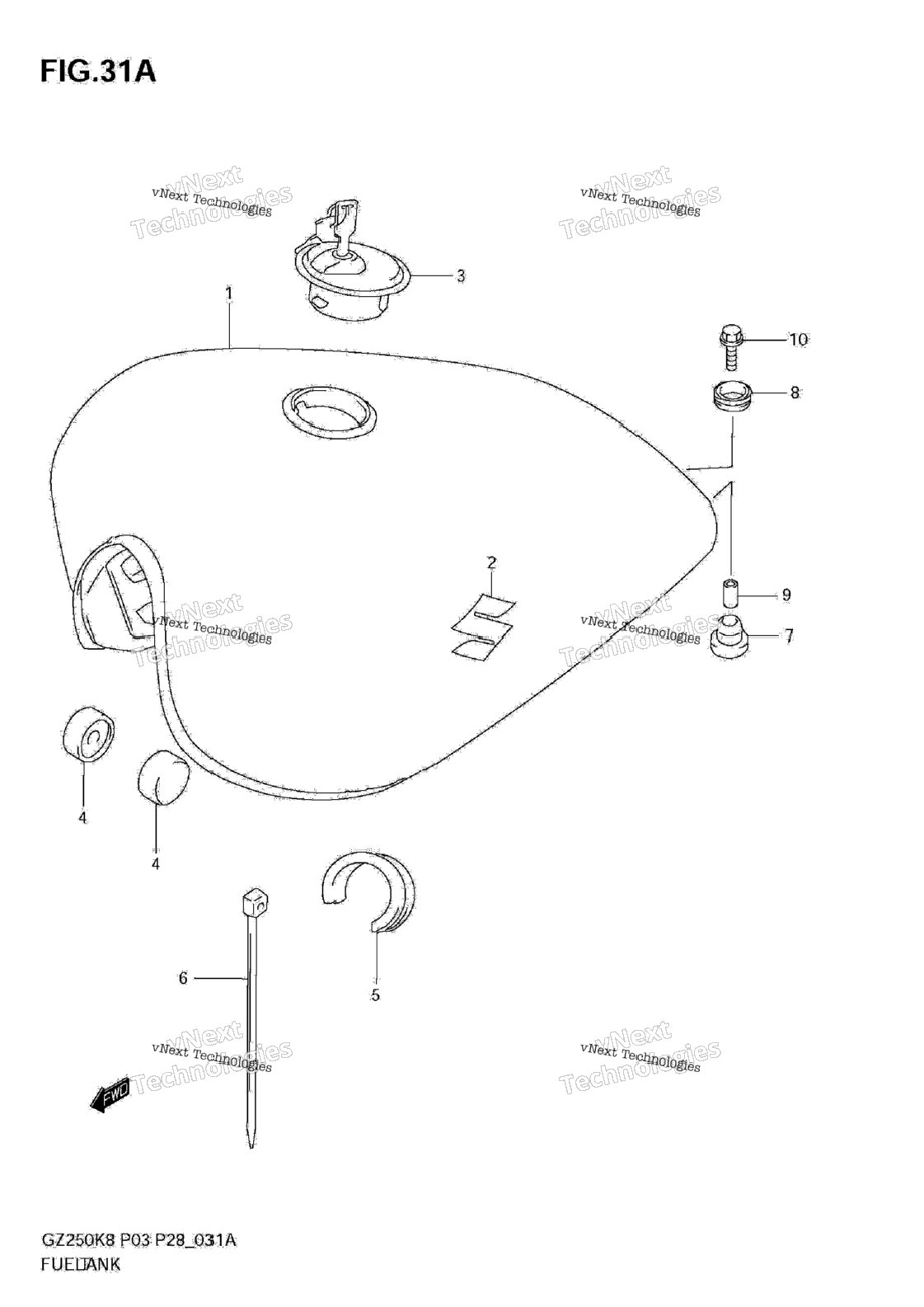 Fuel Tank (Model L0)