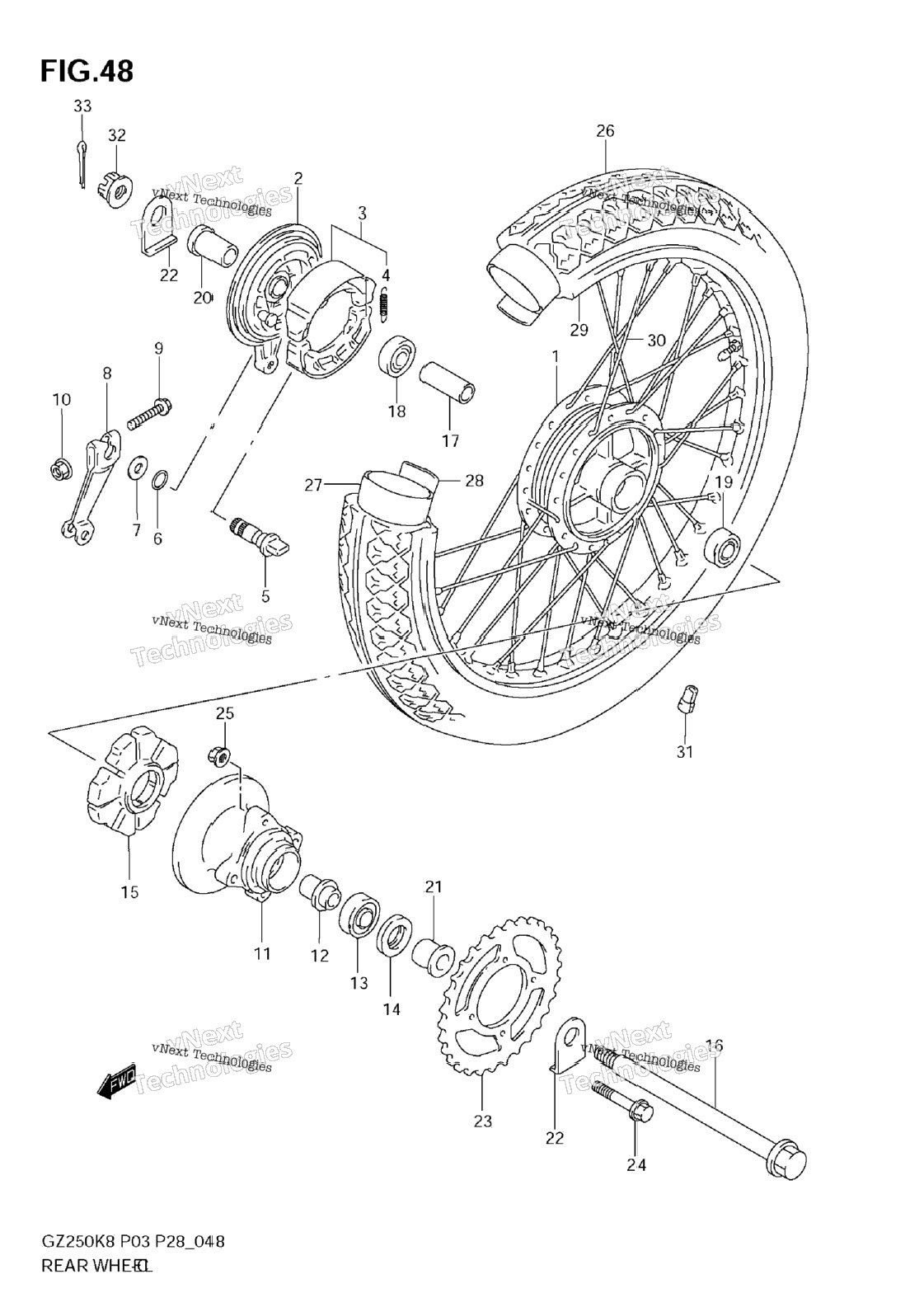Rear Wheel