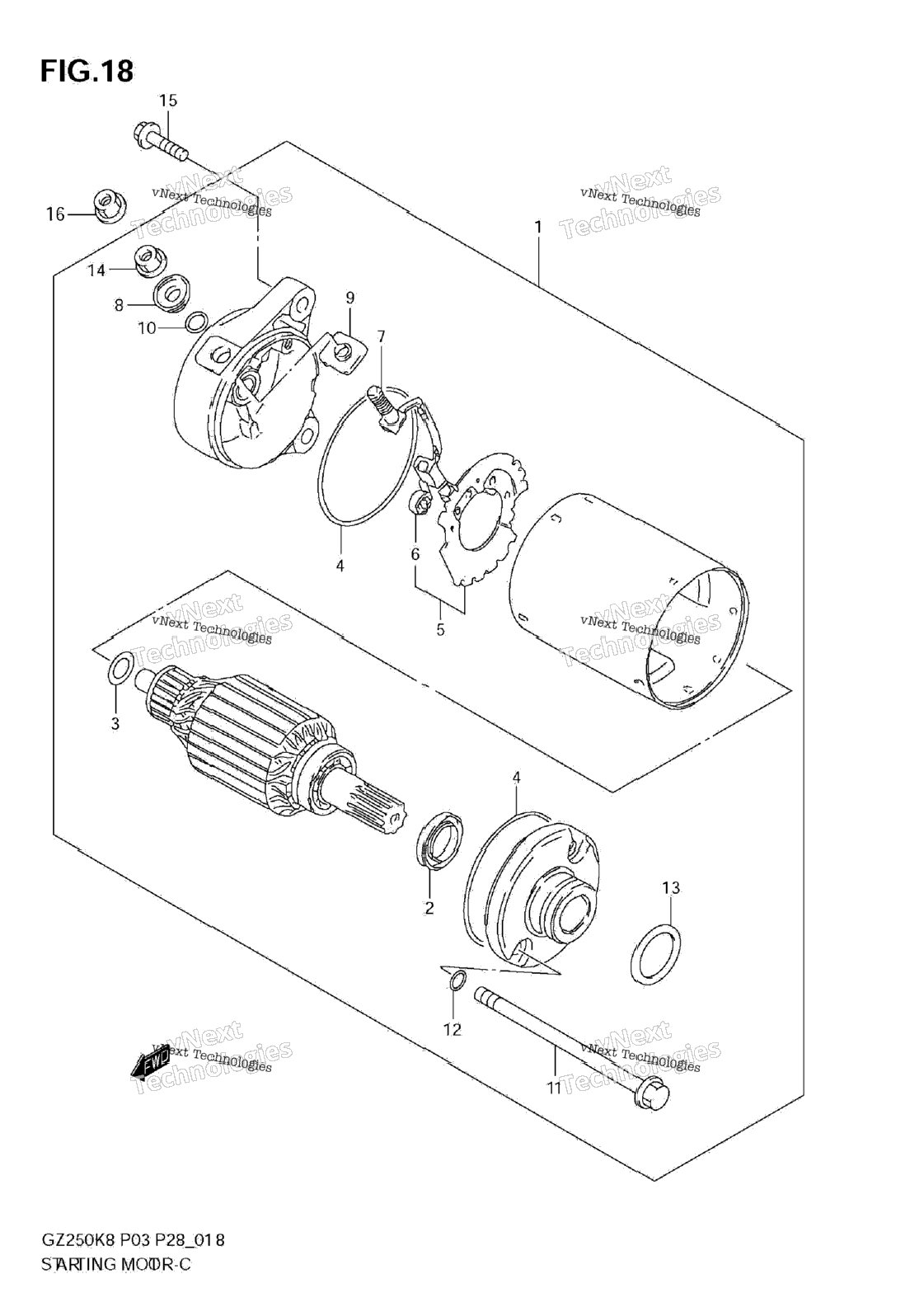 Starting Motor
