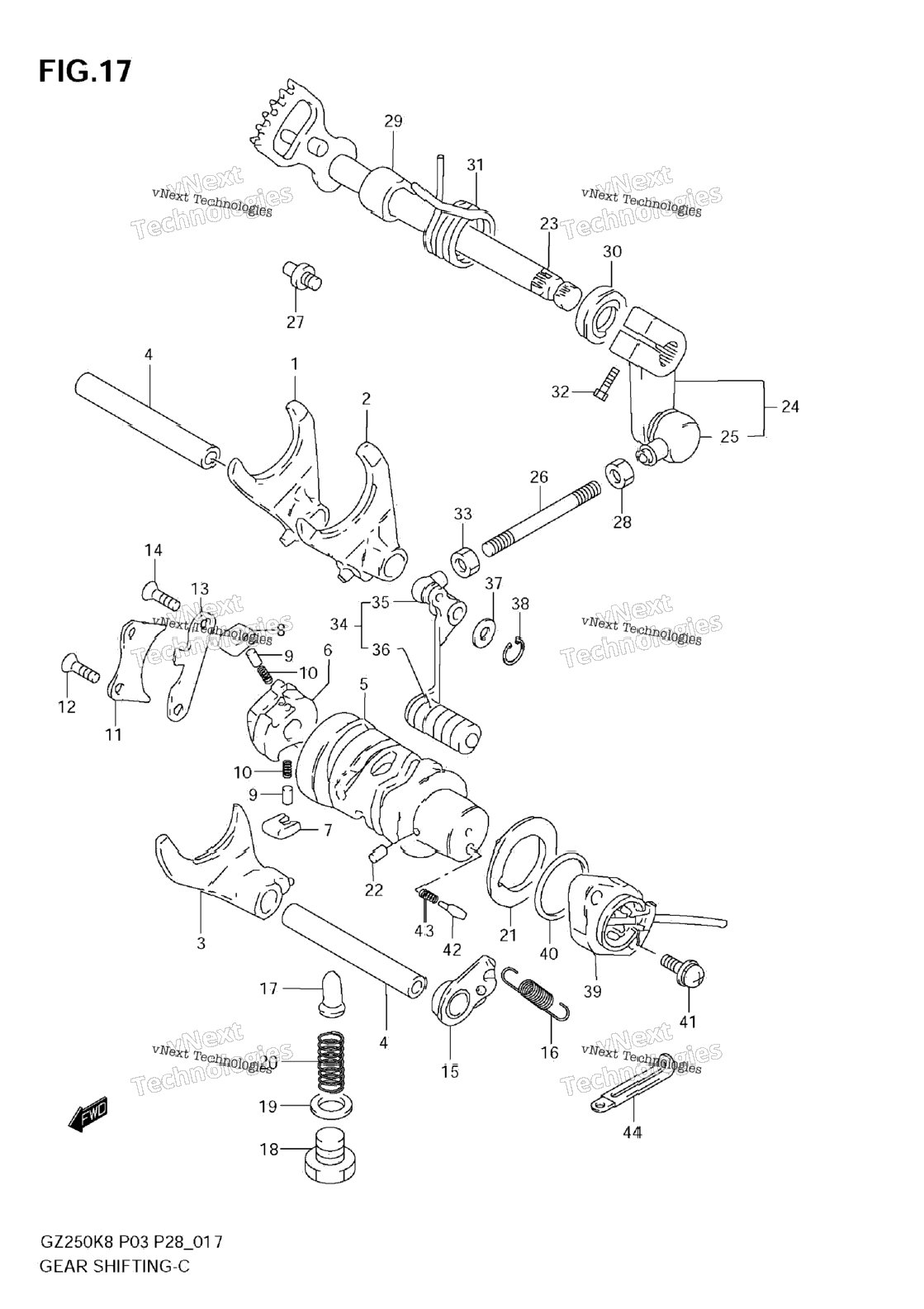 Нажмите для увеличения Gear Shifting