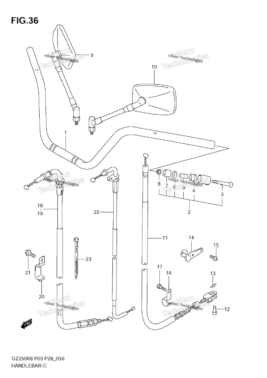 Нажмите для увеличения Handlebar