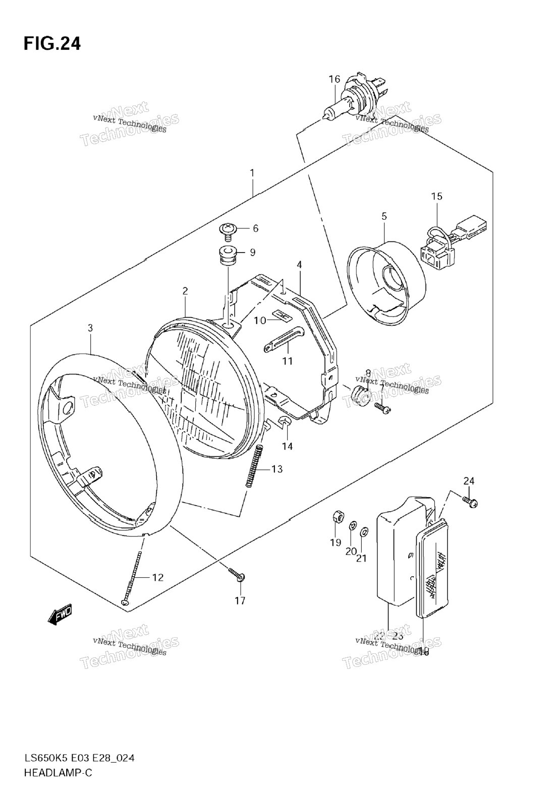 Нажмите для увеличения Headlamp