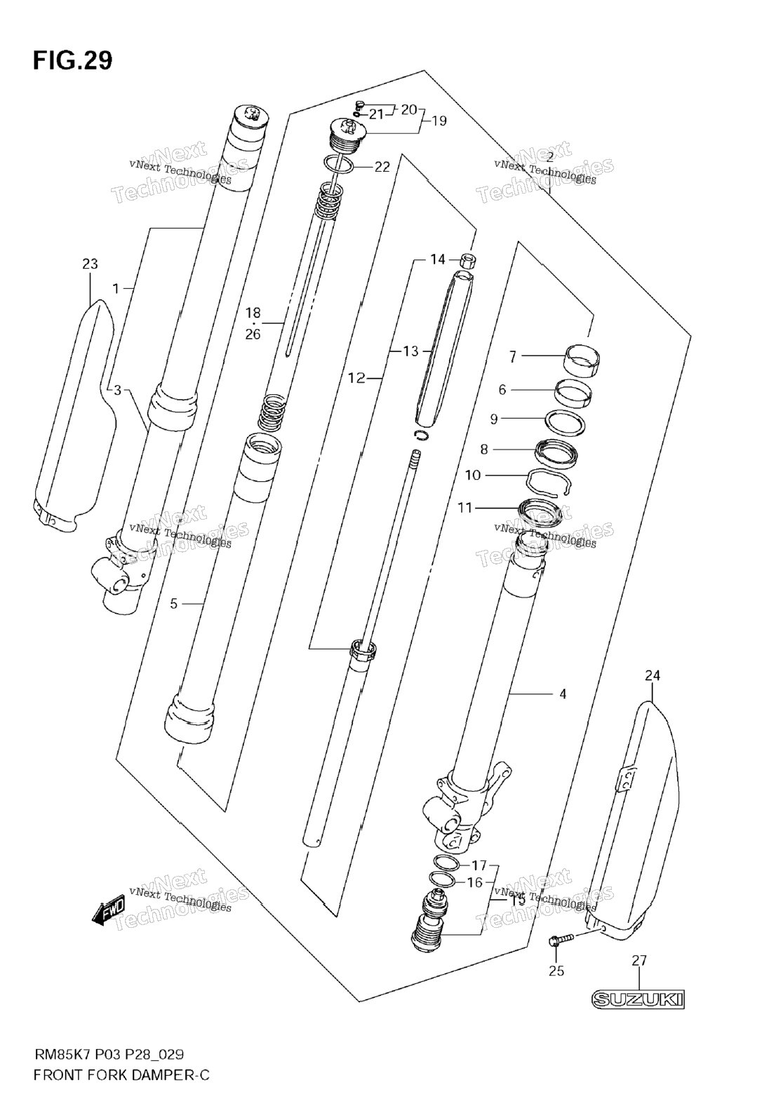 Front Fork Damper