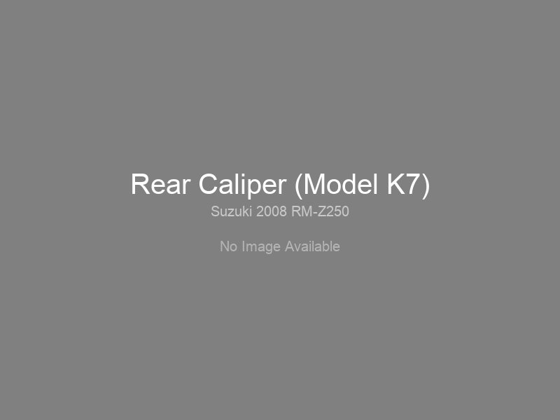 Rear Caliper (Model K7)
