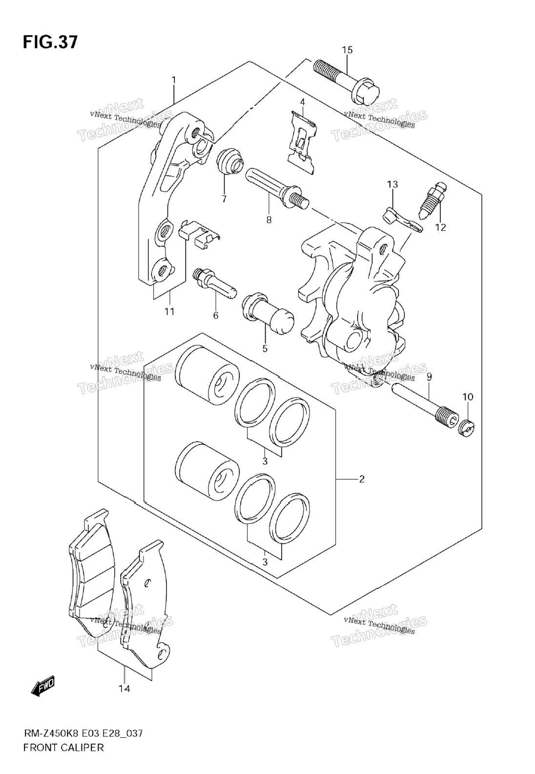 Front Caliper