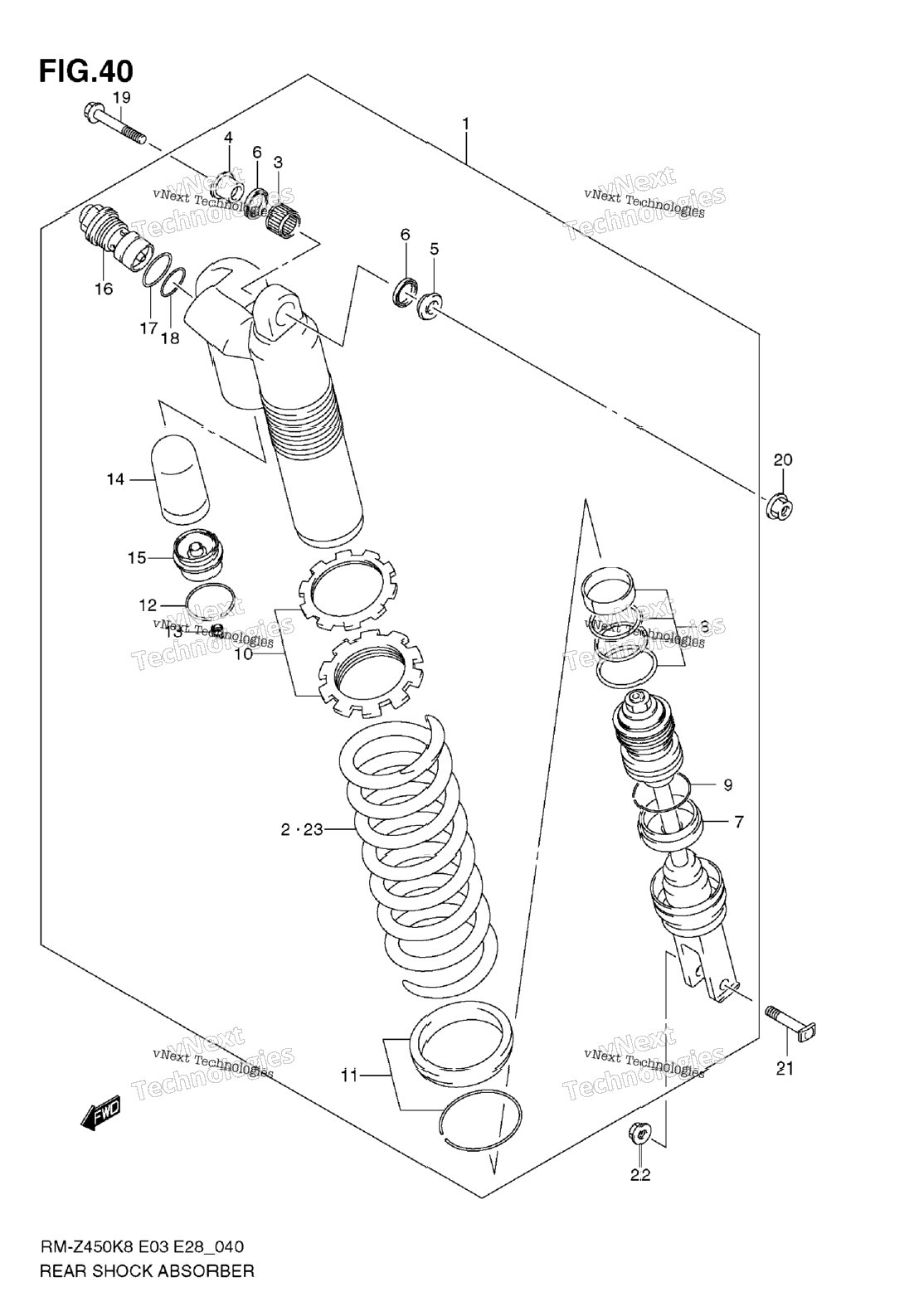 Rear Shock Absorber