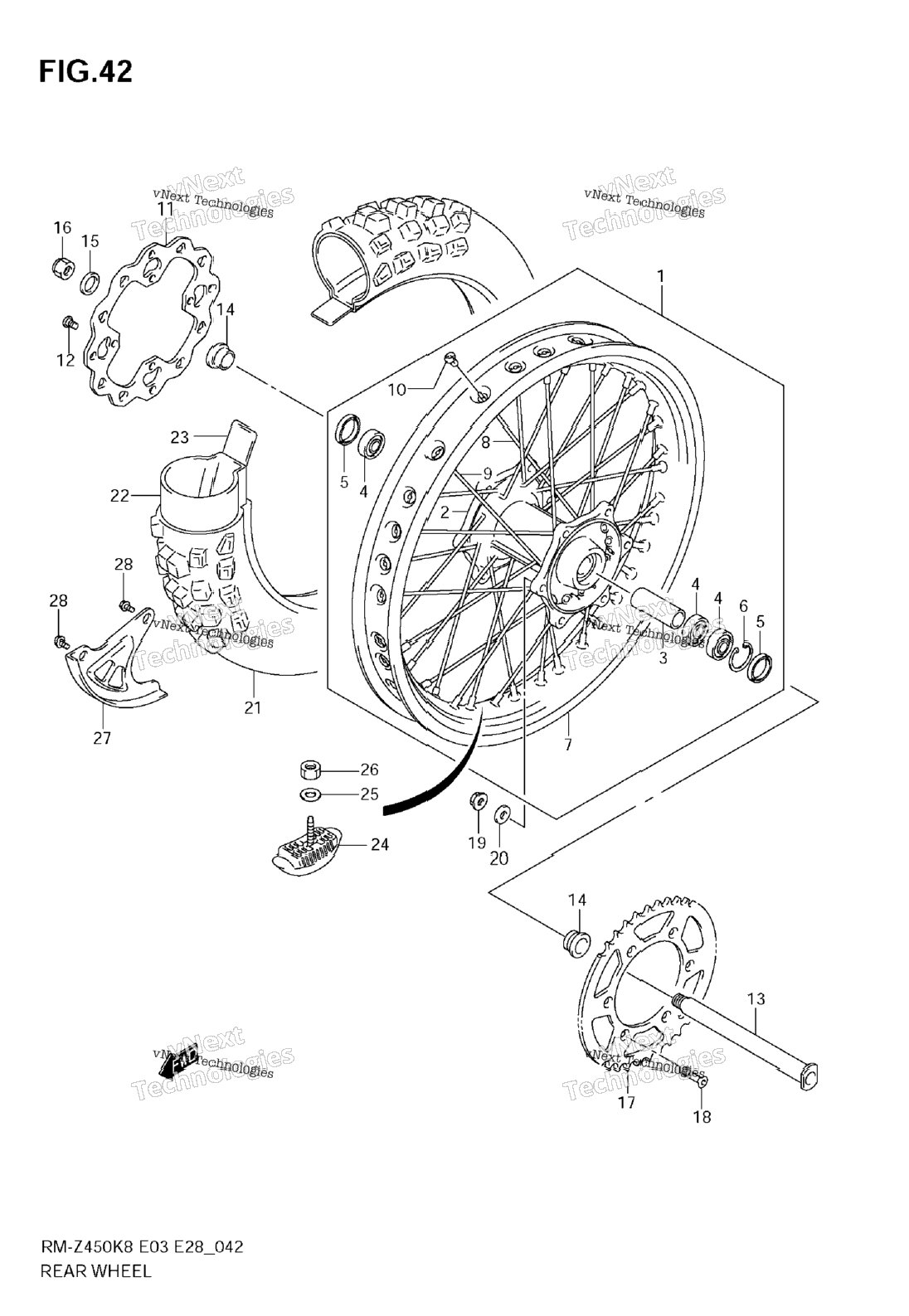 Rear Wheel