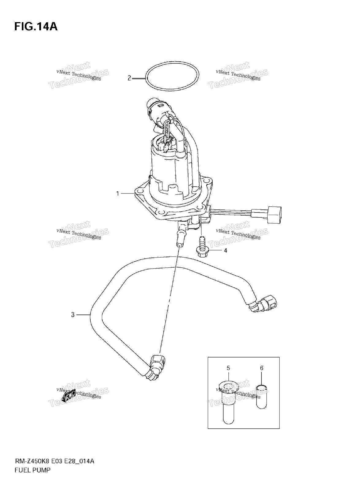 Fuel Pump (Rm-Z450 L1)