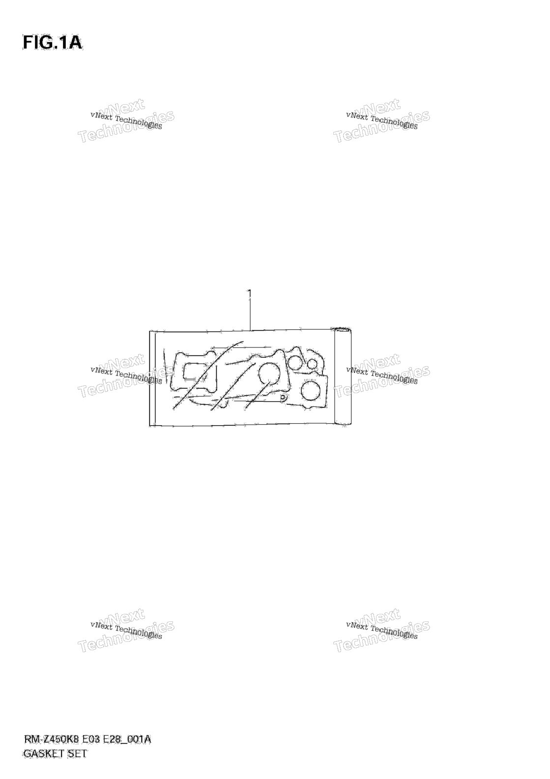 Gasket Set (Rm-Z450 L1)