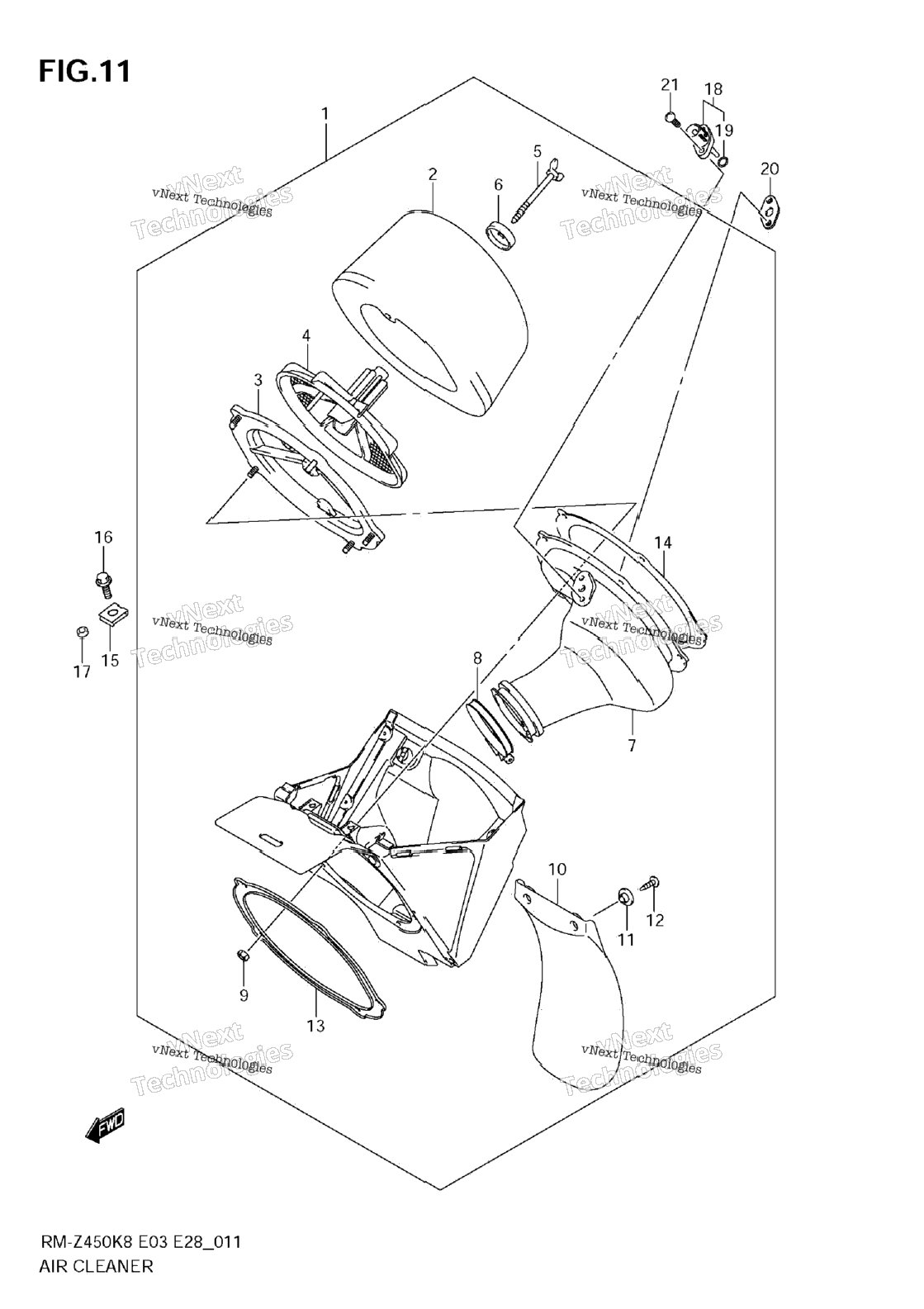 Нажмите для увеличения Air Cleaner
