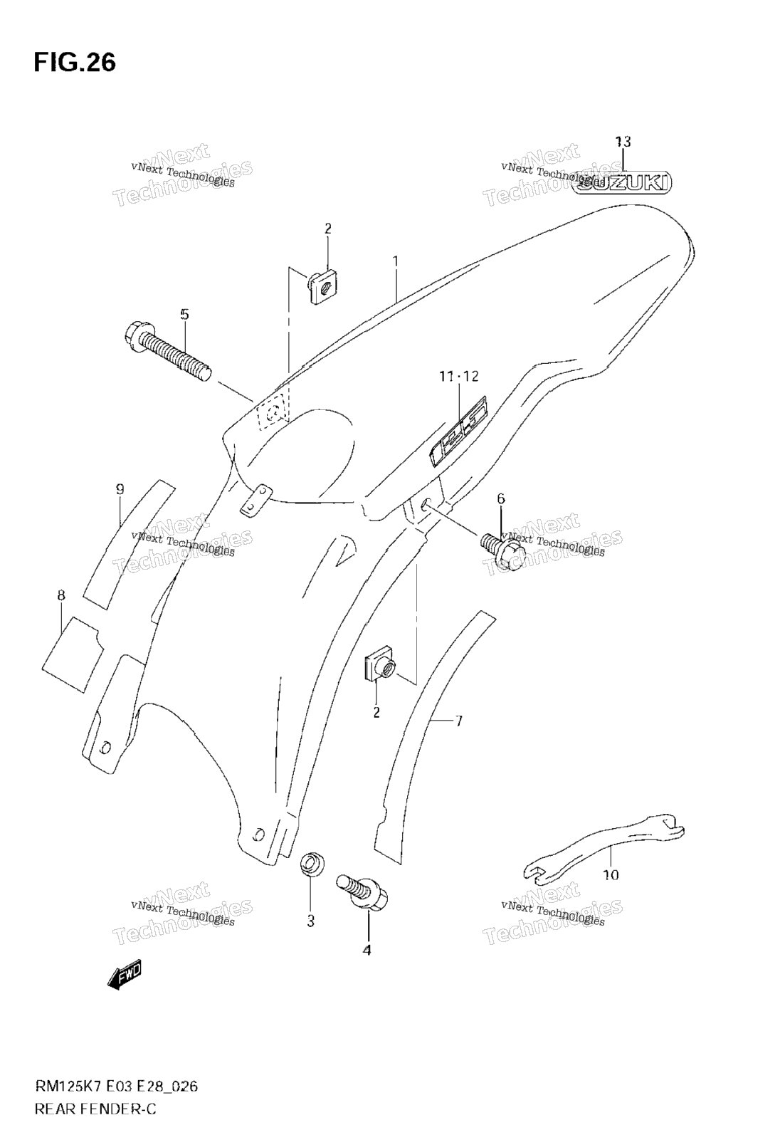 Rear Fender