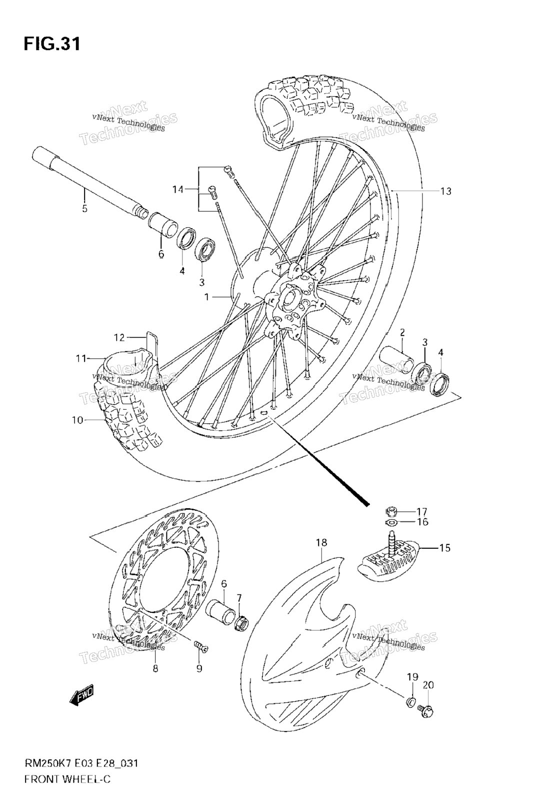 Нажмите для увеличения Front Wheel