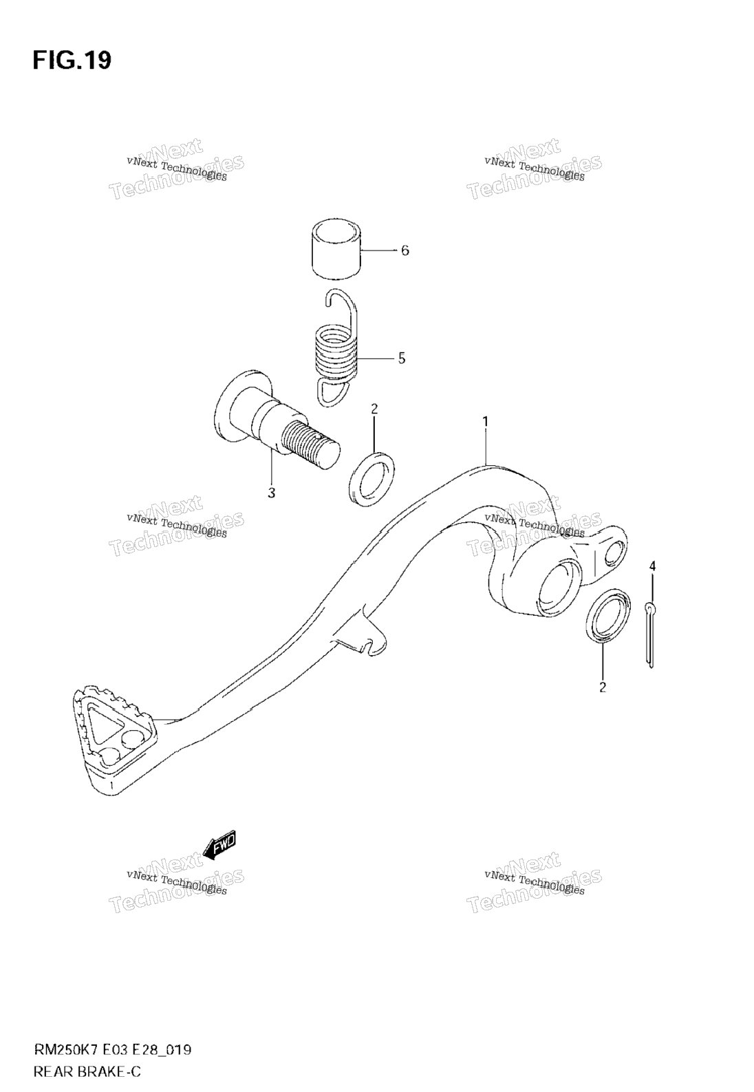 Нажмите для увеличения Rear Brake