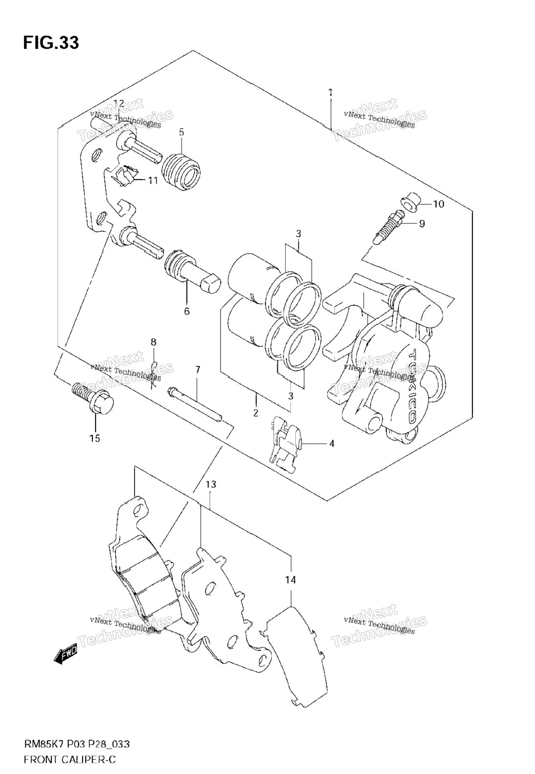 Front Caliper