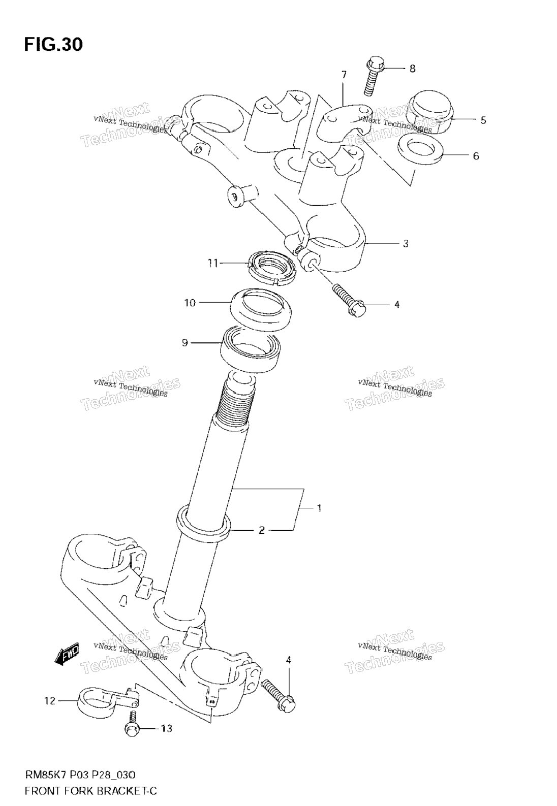 Front Fork Bracket