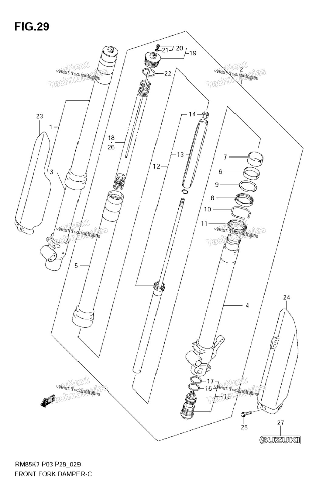 Front Fork Damper