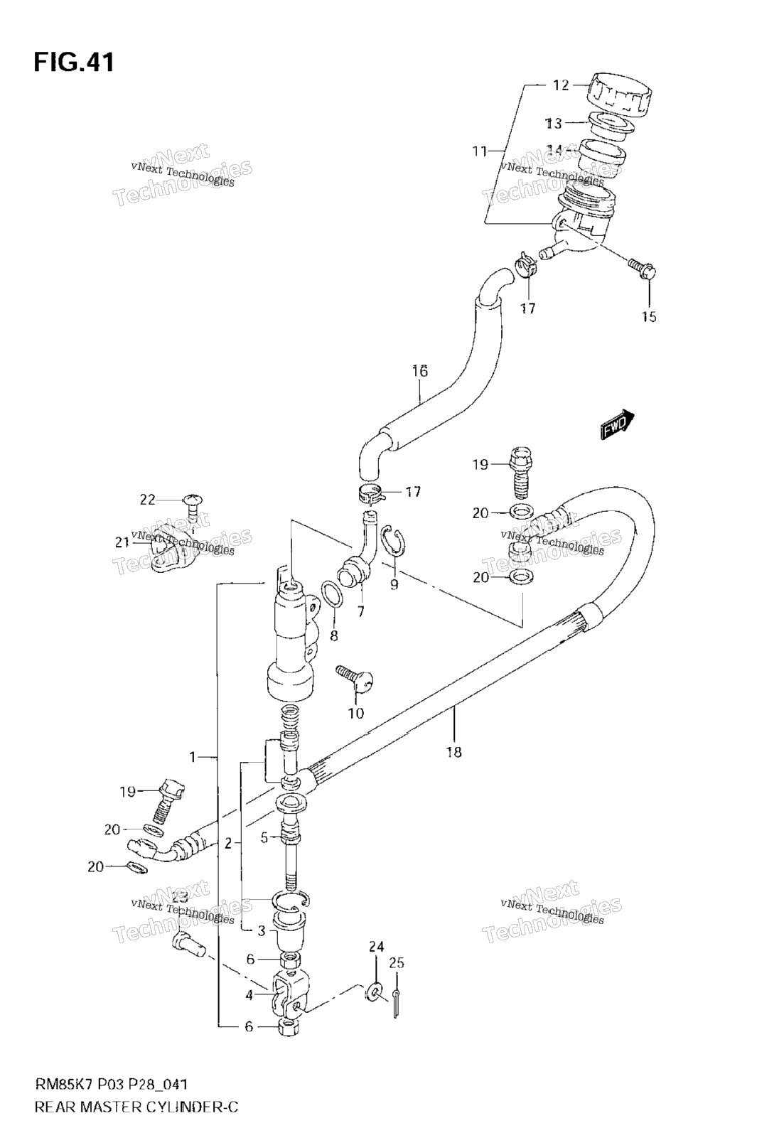Rear Master Cylinder
