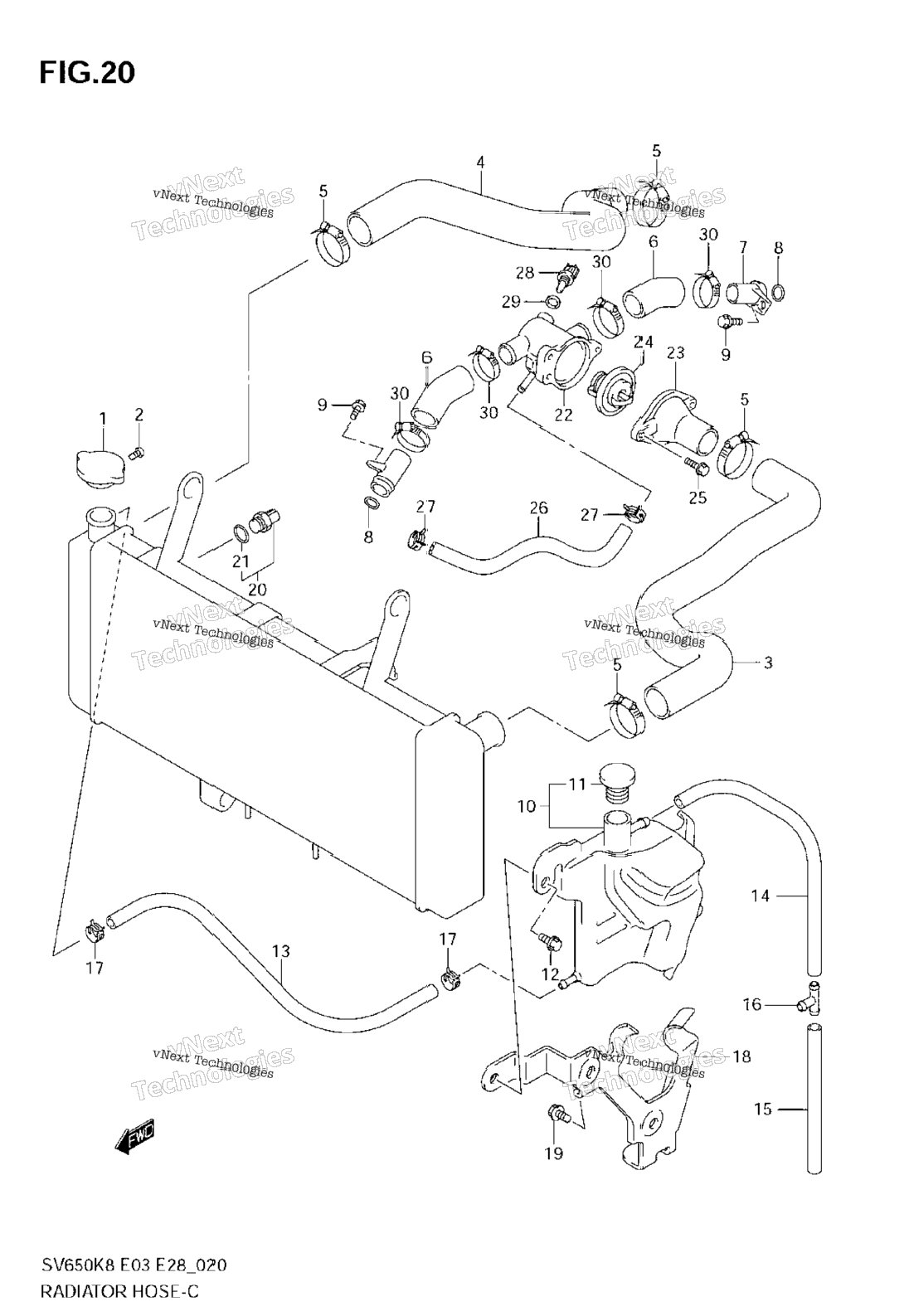 Нажмите для увеличения Radiator Hose