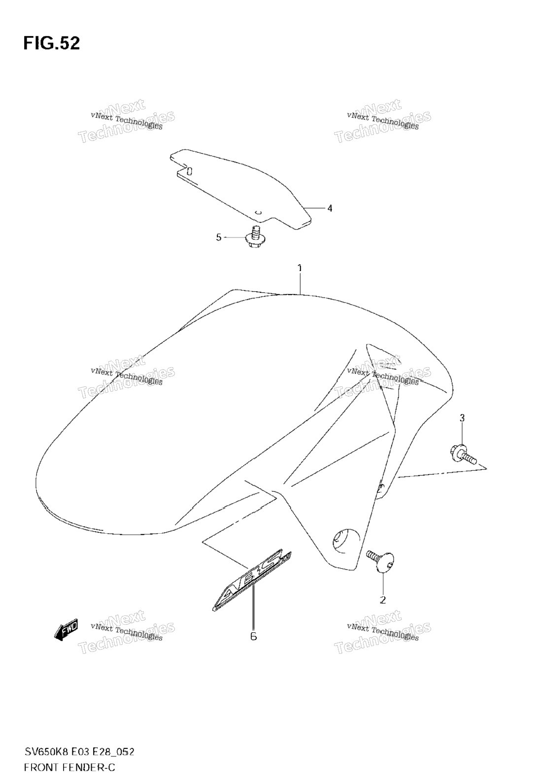 Нажмите для увеличения Front Fender