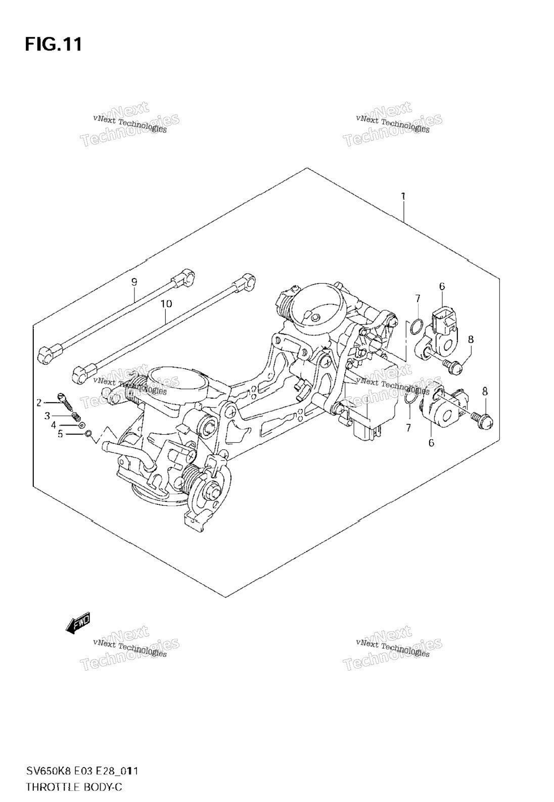 Нажмите для увеличения Throttle Body