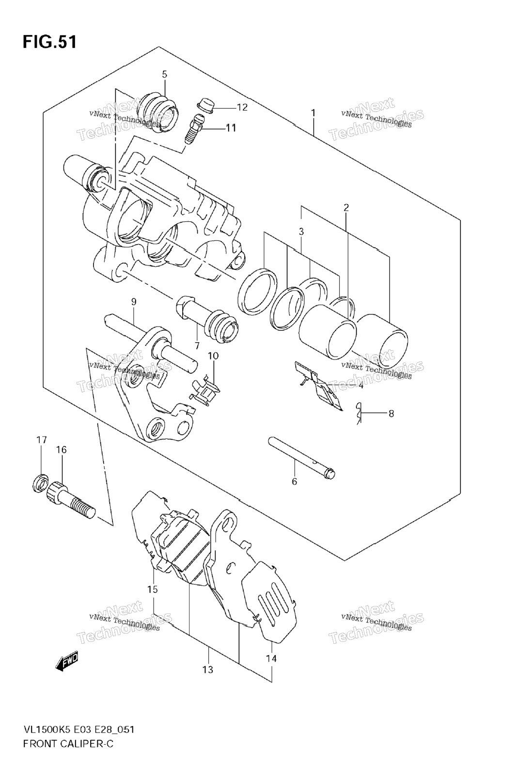 Нажмите для увеличения Front Caliper