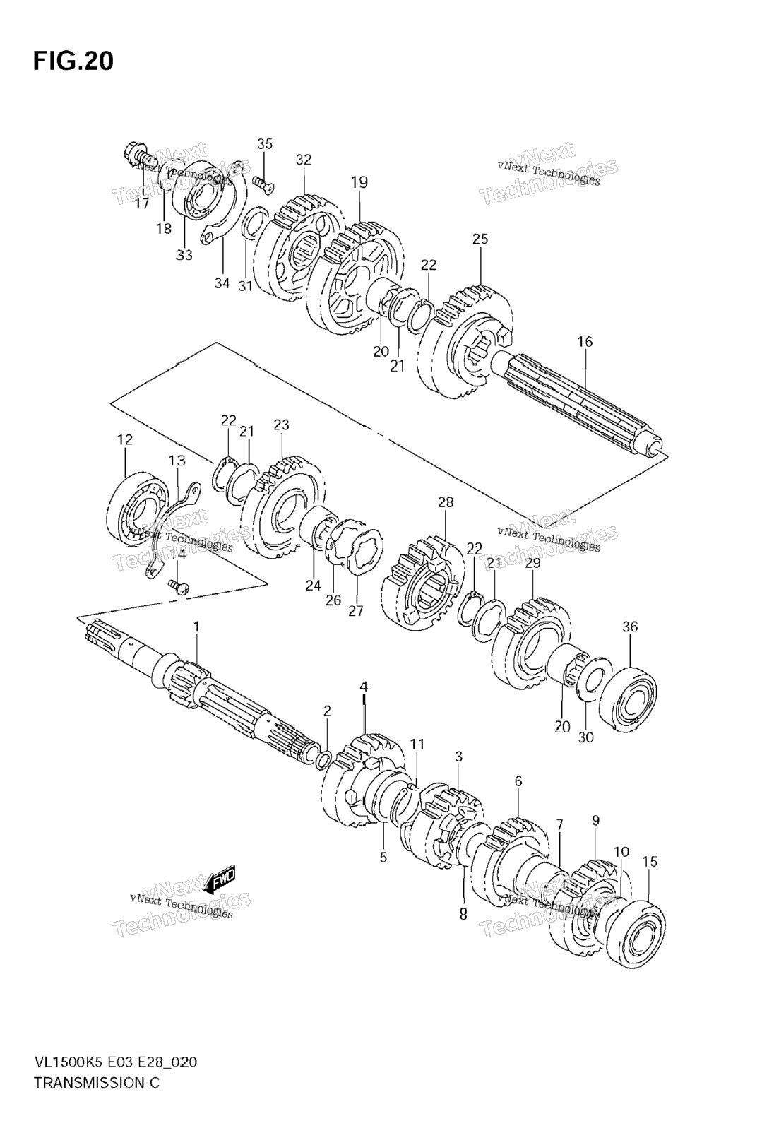 Transmission (Model K5)