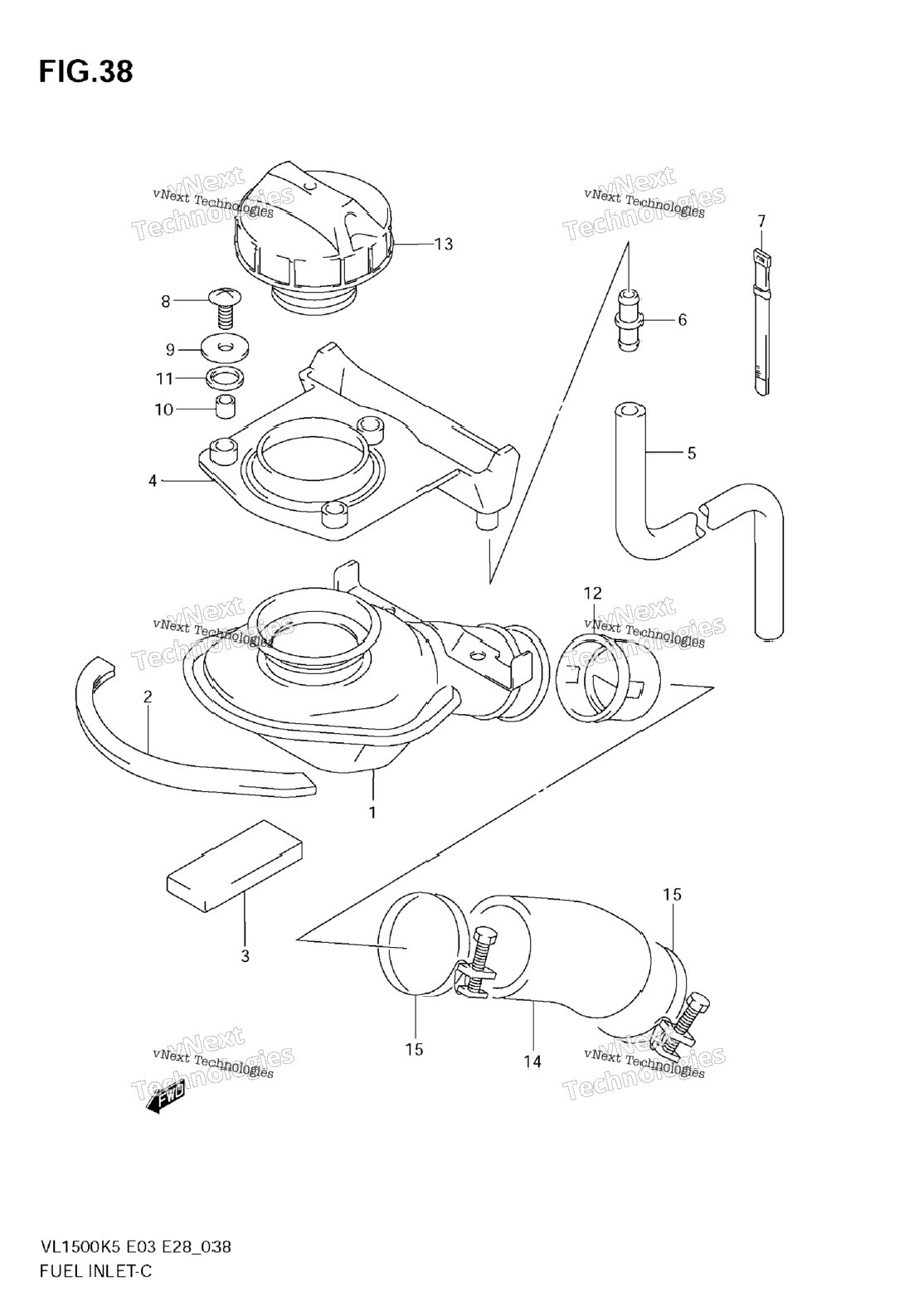 Нажмите для увеличения Fuel Inlet