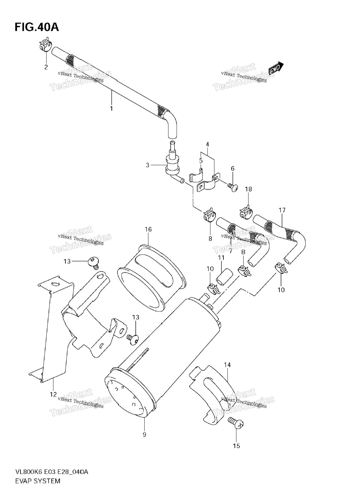 Evap System (Model K9 E33)