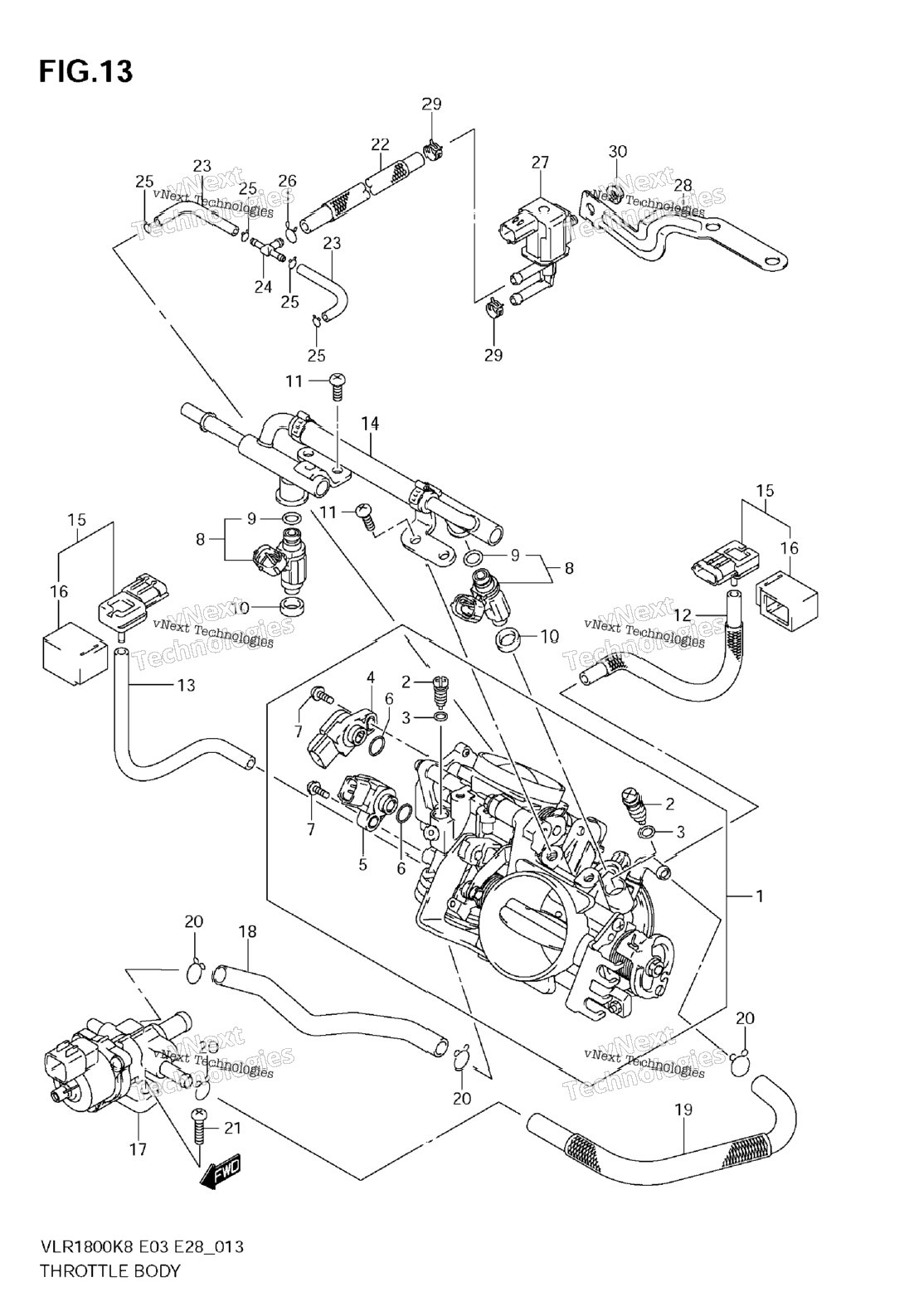 Нажмите для увеличения Throttle Body