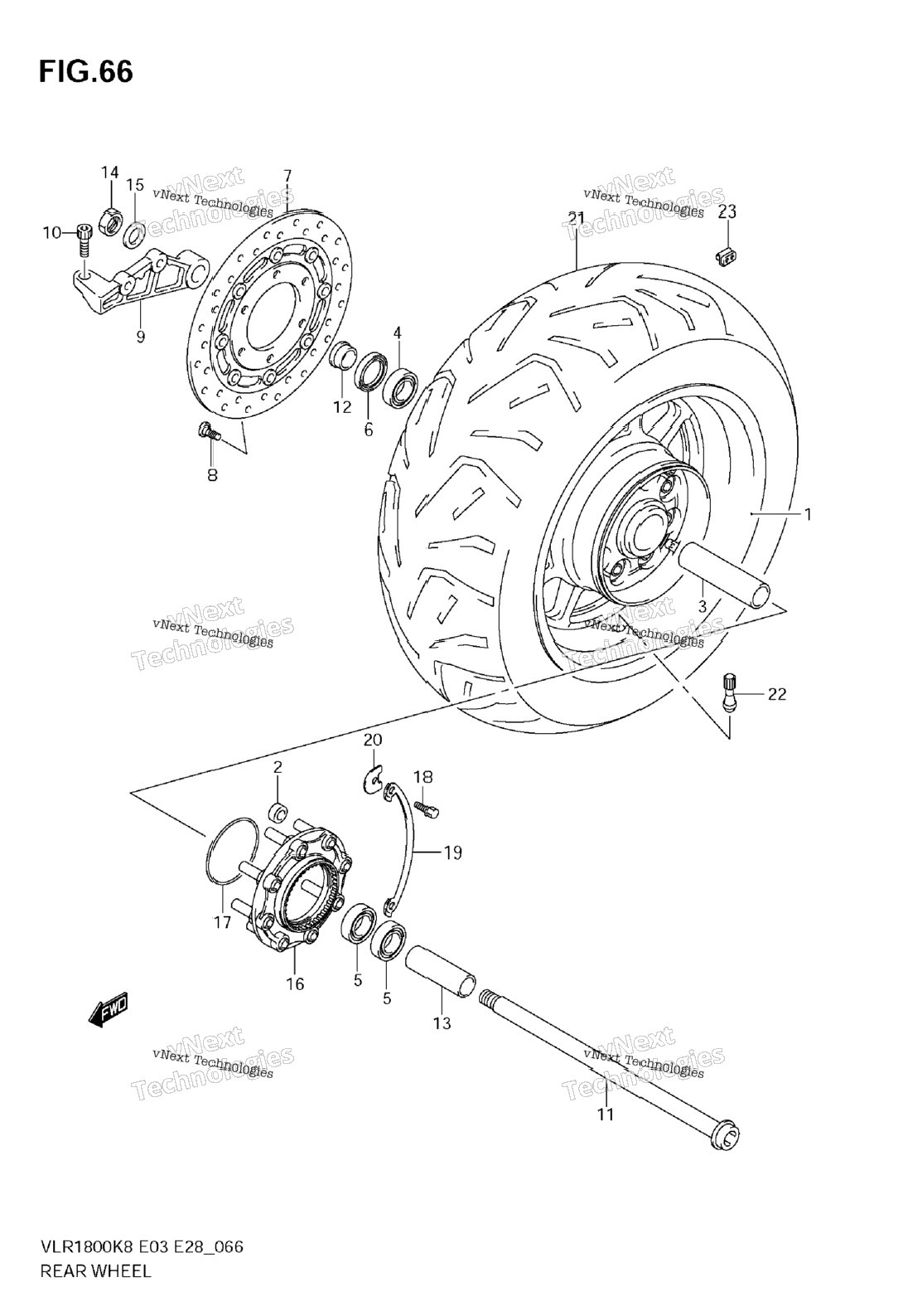 Нажмите для увеличения Rear Wheel
