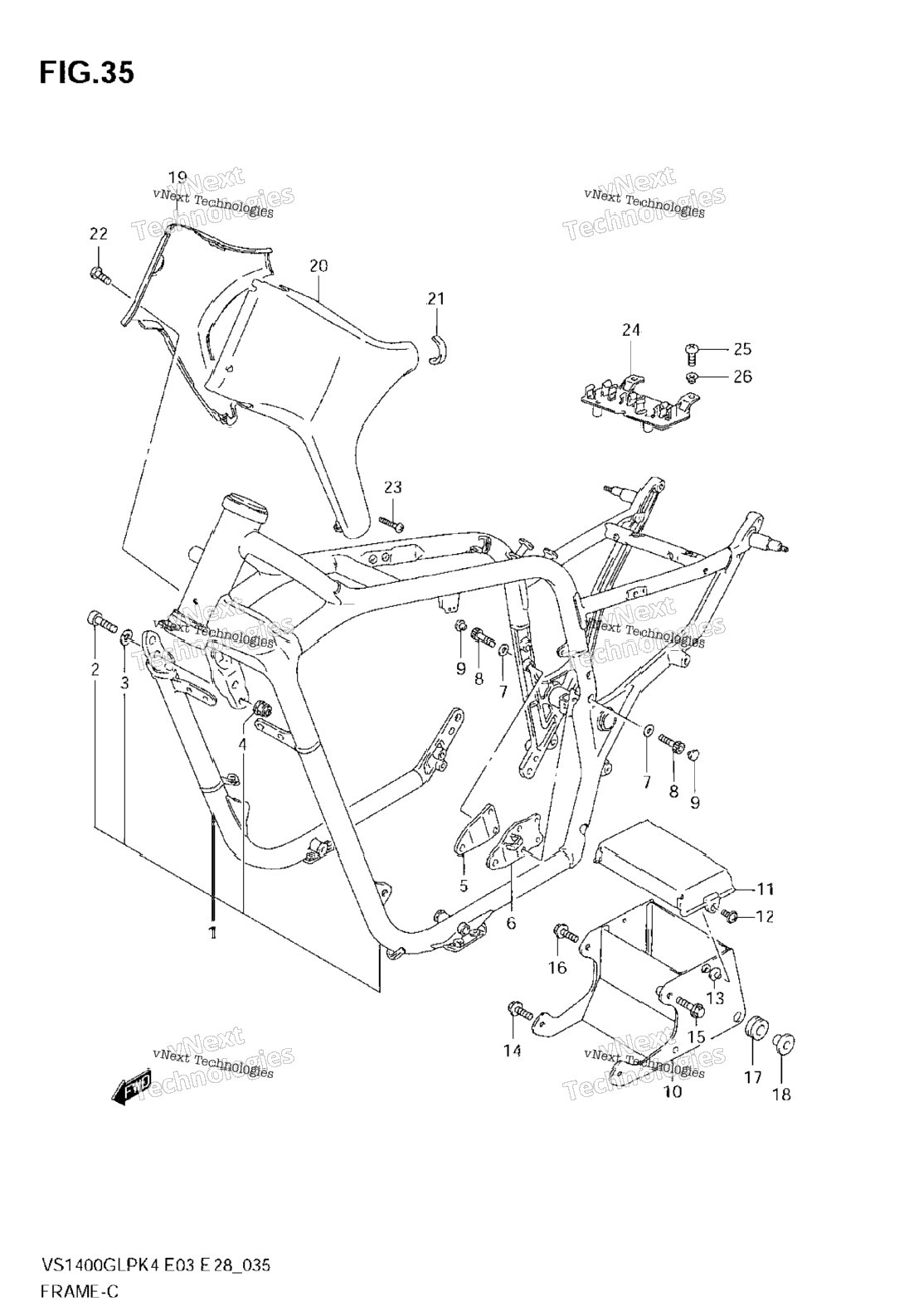 Frame (Model K4)