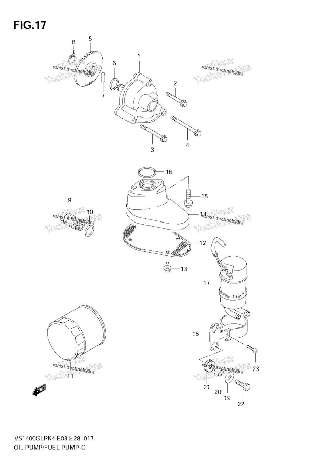 Oil Pump - Fuel Pump