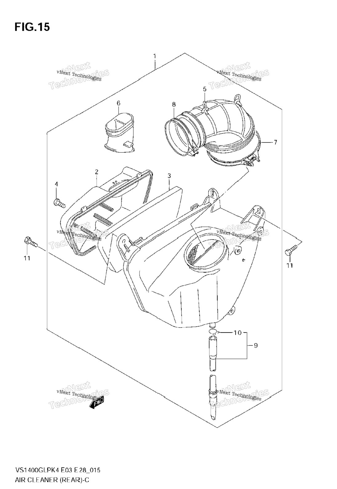 Air Cleaner (Rear)