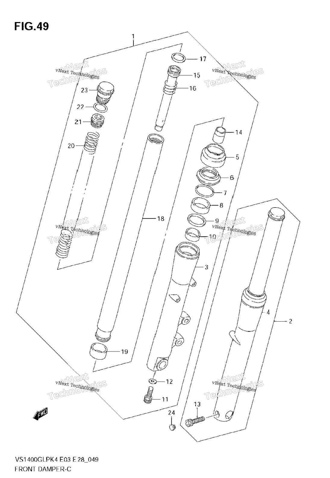 Front Damper (Model K4)