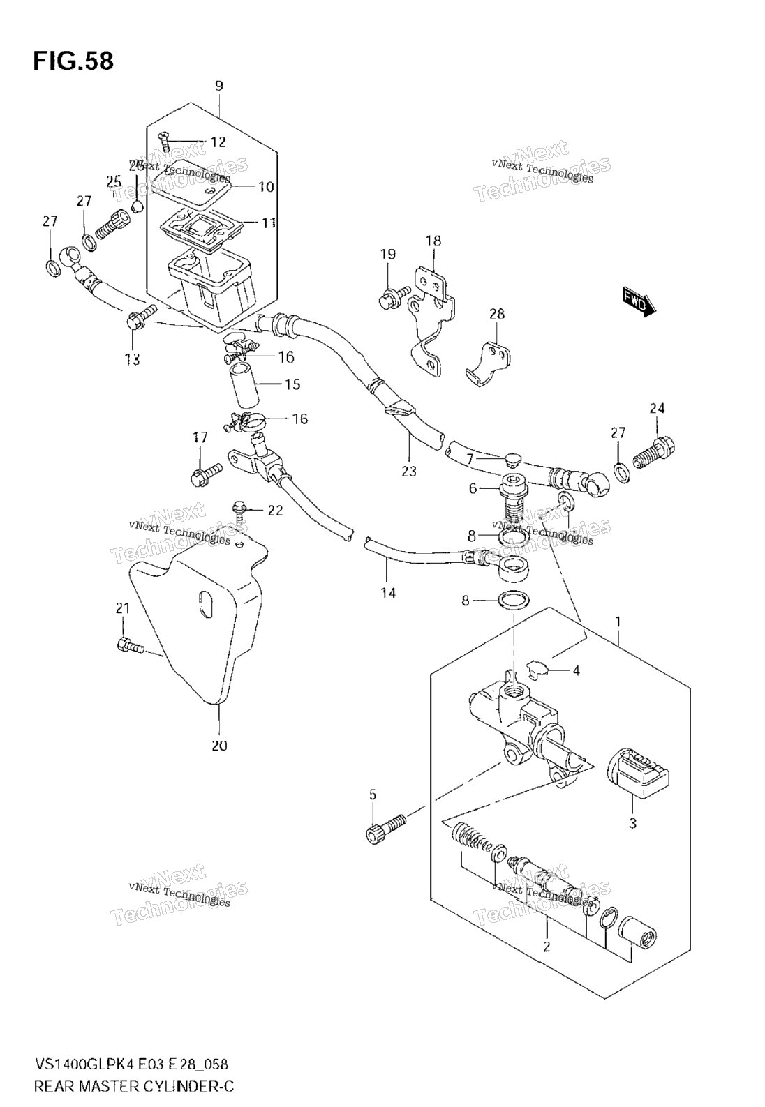 Rear Master Cylinder