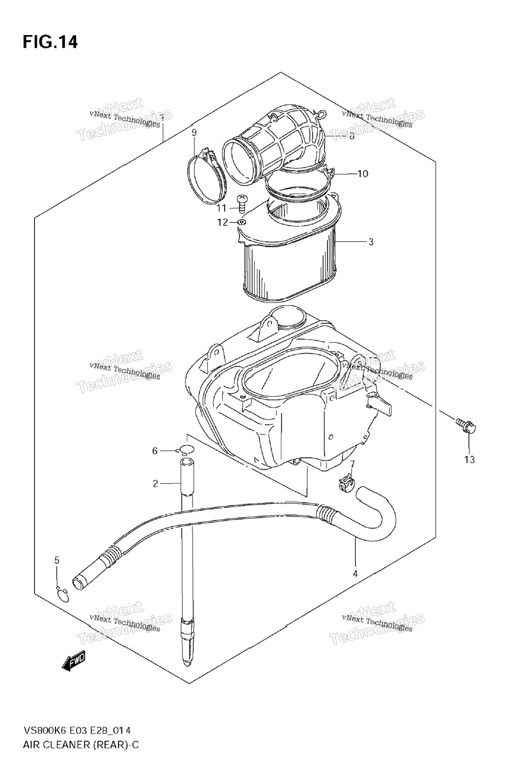 Air Cleaner (Rear)