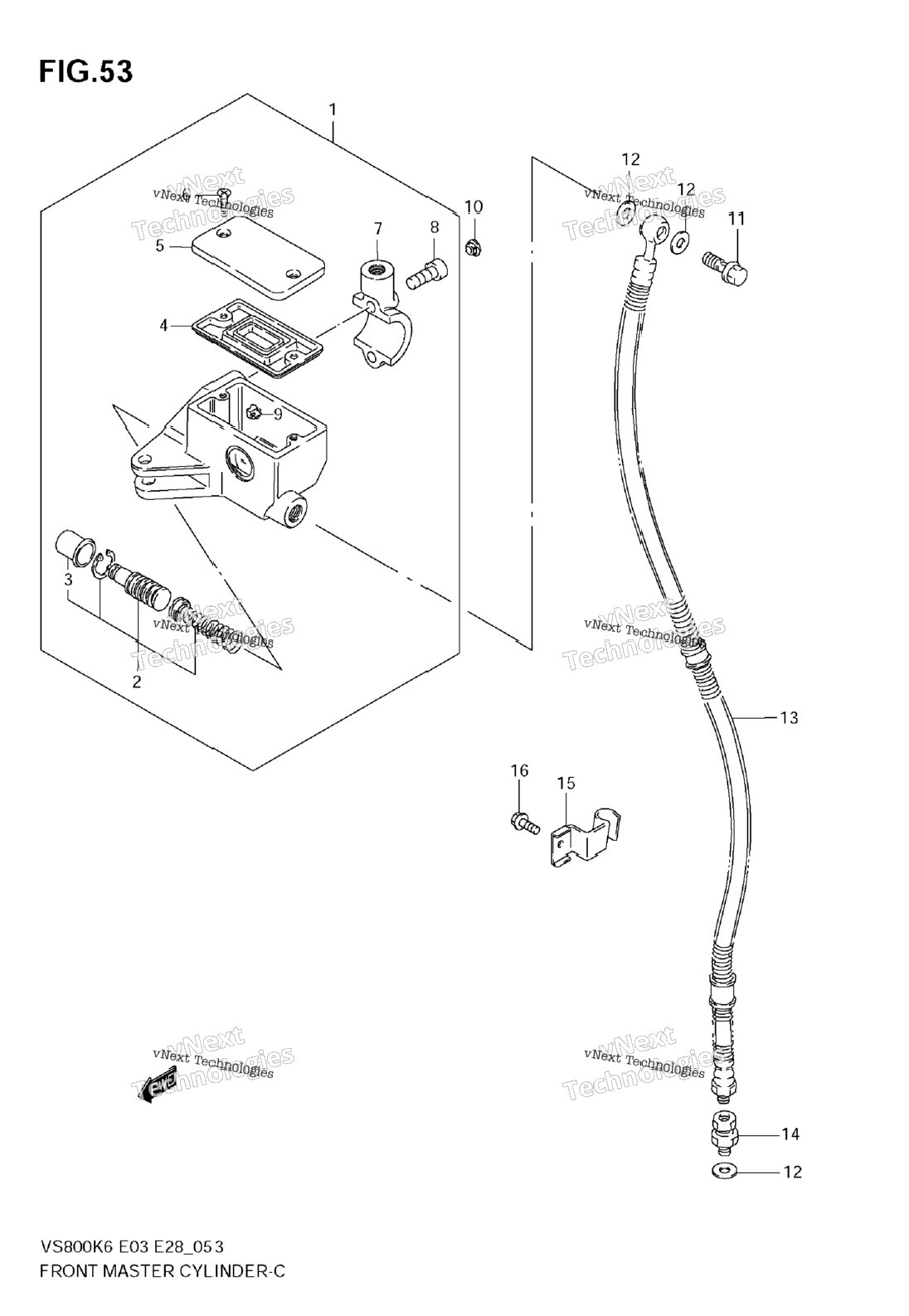 Front Master Cylinder
