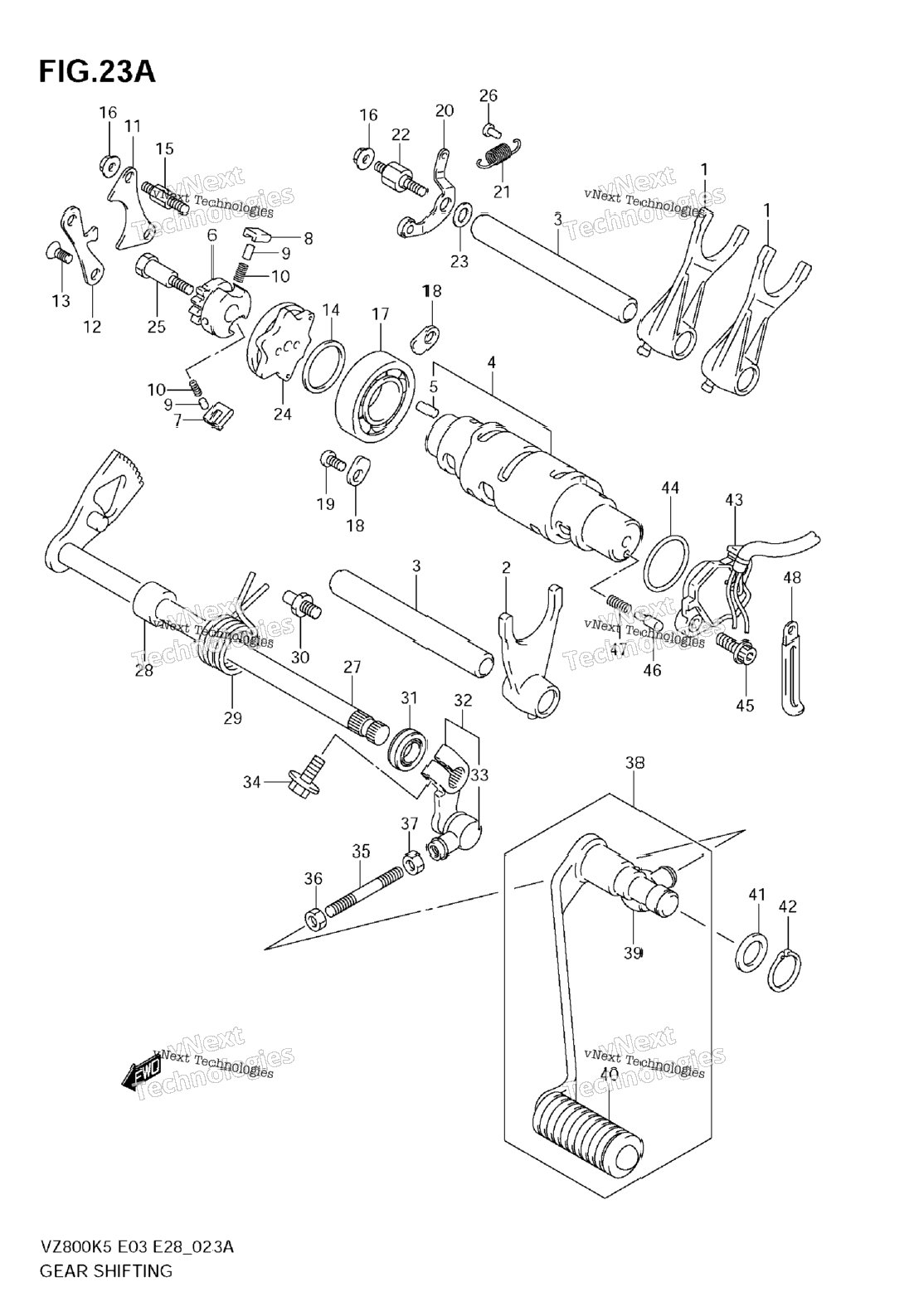 Gear Shifting (Model K9)