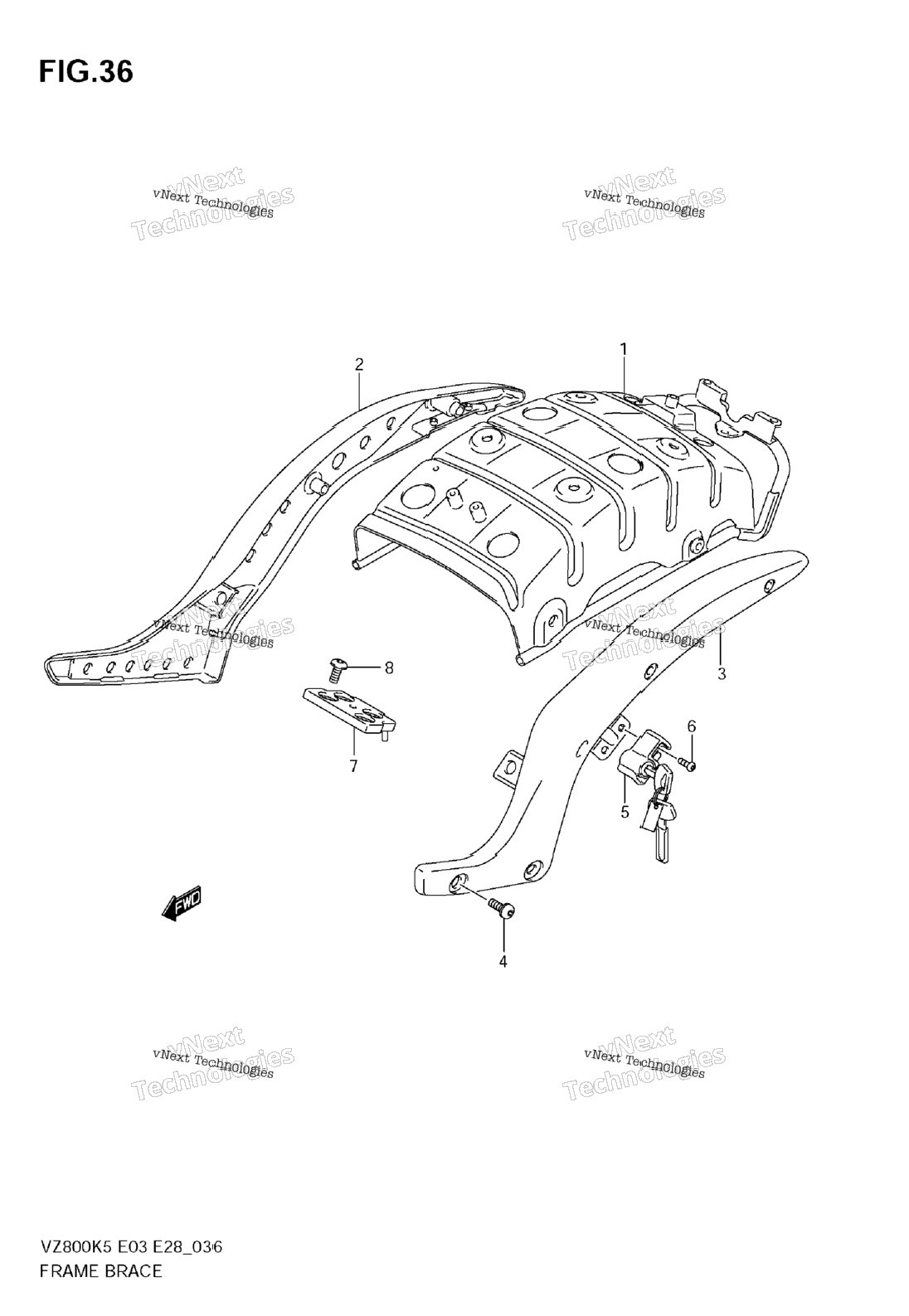 Нажмите для увеличения Frame Brace