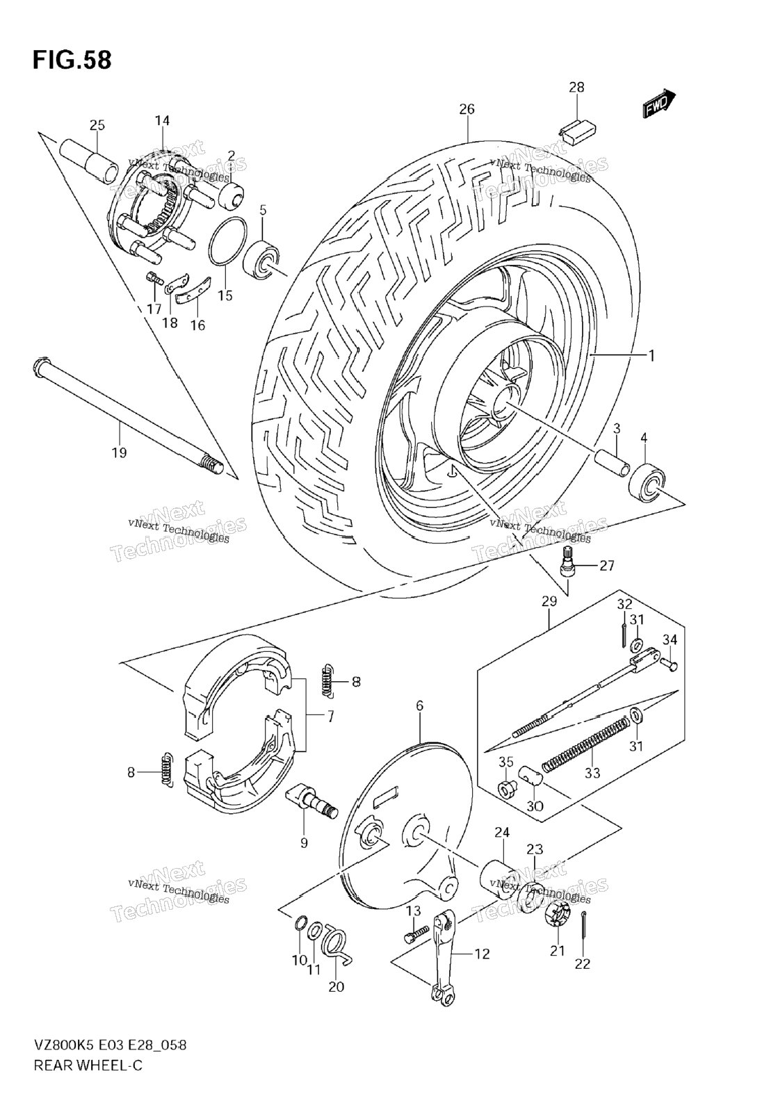 Нажмите для увеличения Rear Wheel