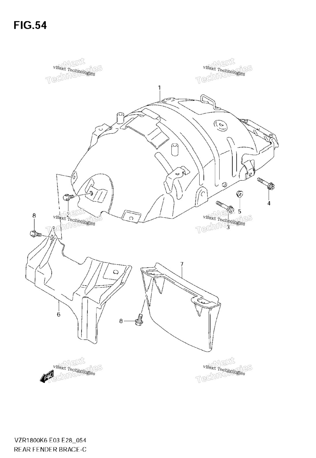 Rear Fender Brace