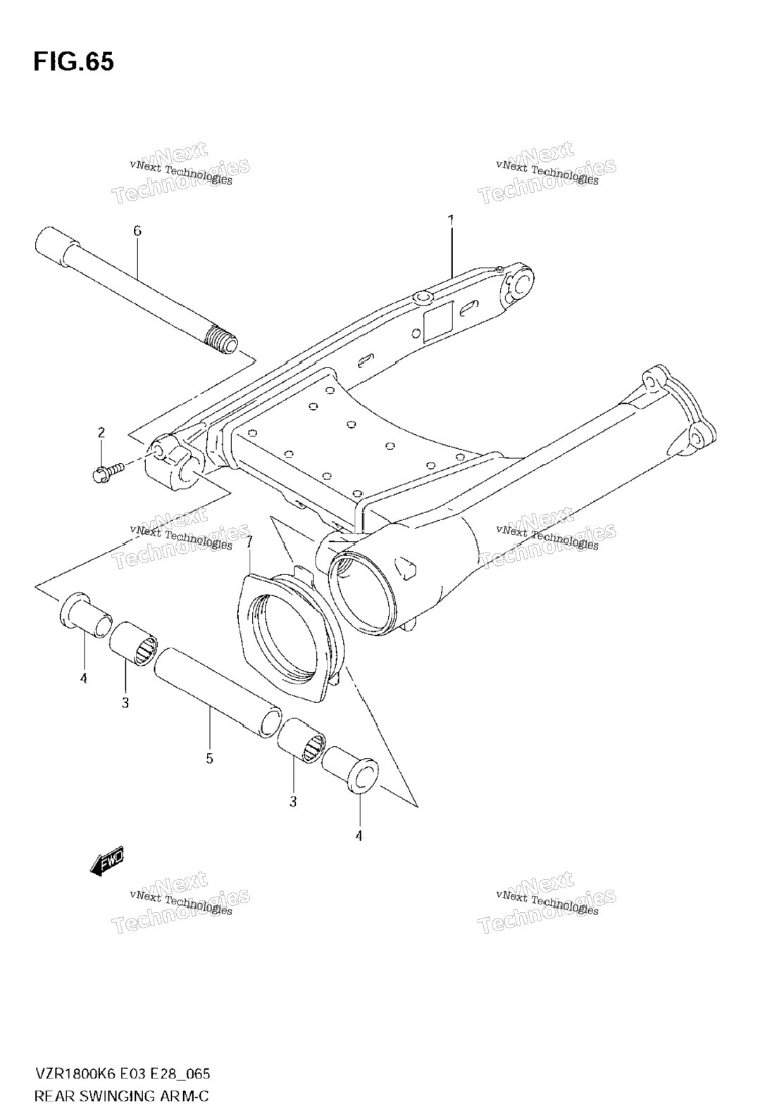 Rear Swinging Arm