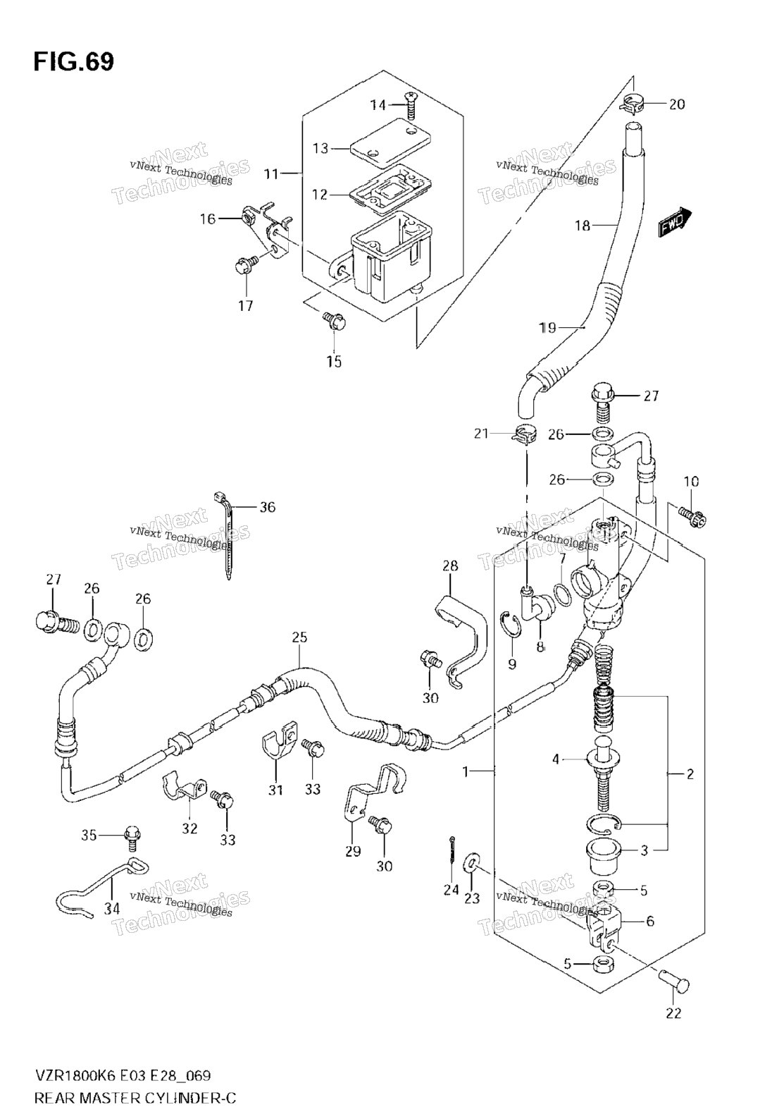 Rear Master Cylinder