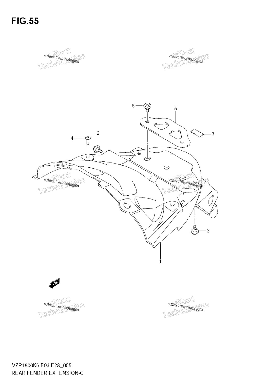 Rear Fender Extension