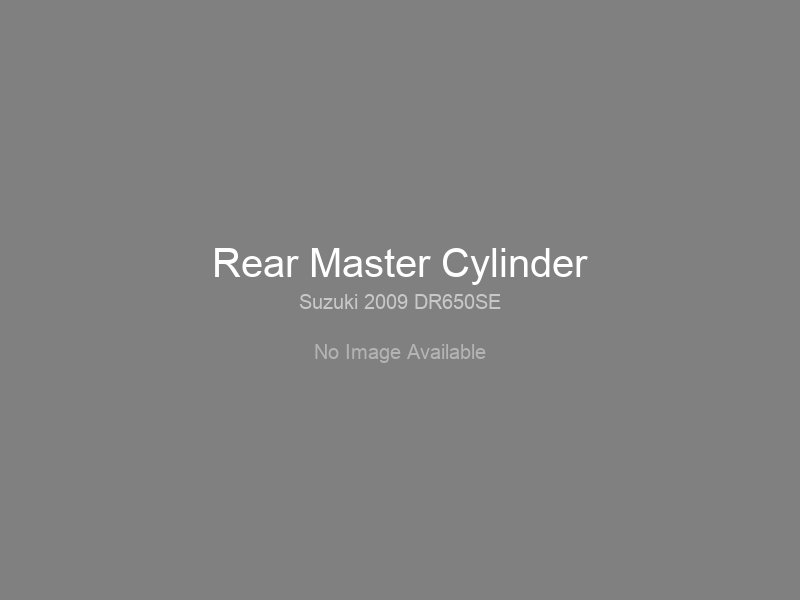 Rear Master Cylinder