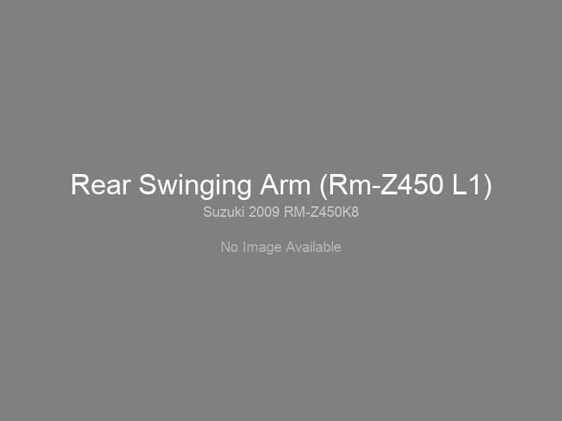 Rear Swinging Arm (Rm-Z450 L1)