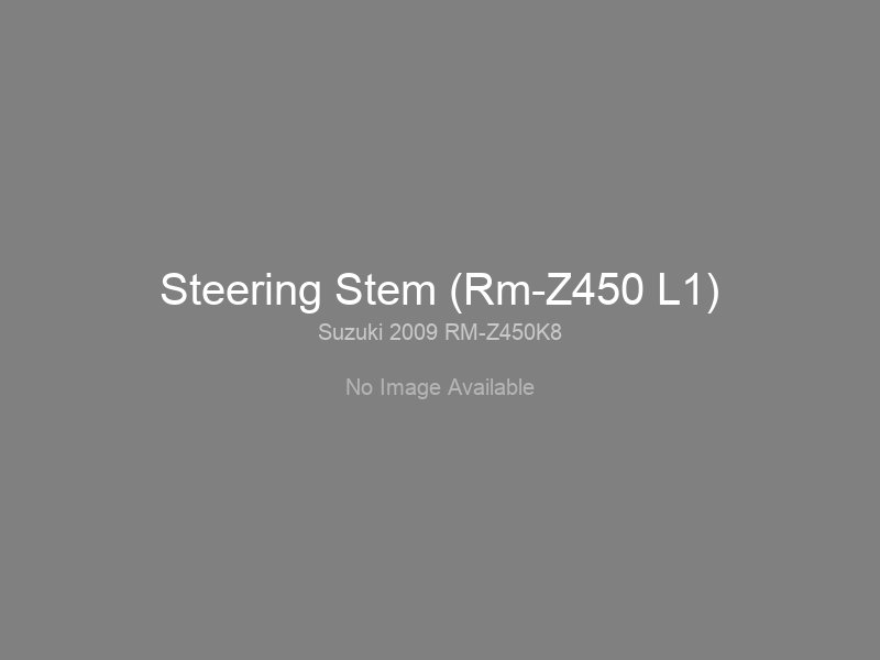 Steering Stem (Rm-Z450 L1)